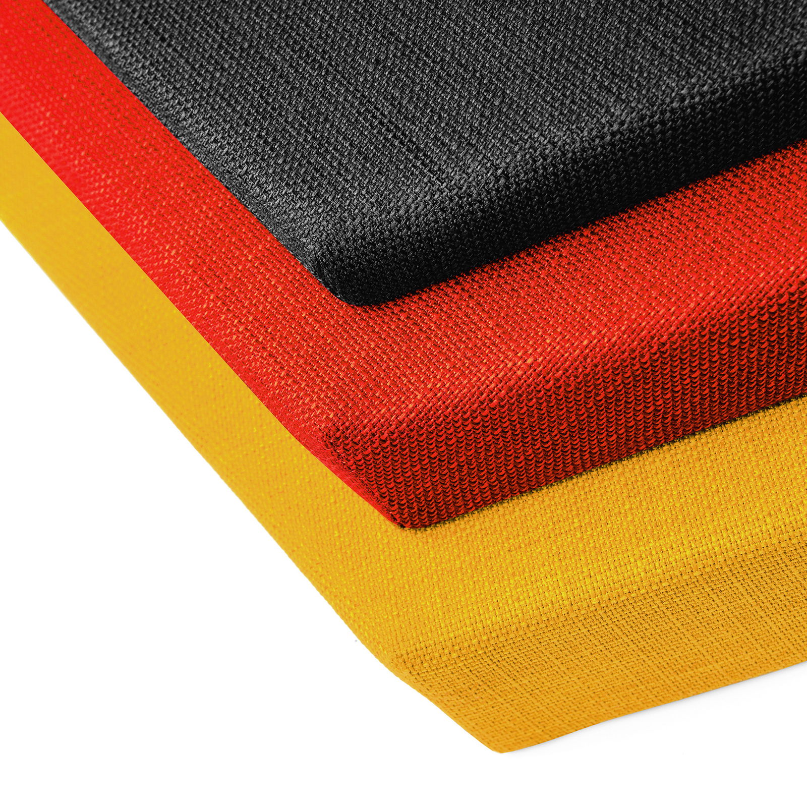 Akustik Wabe XL, 3er Kombi, gelb/orange/ant