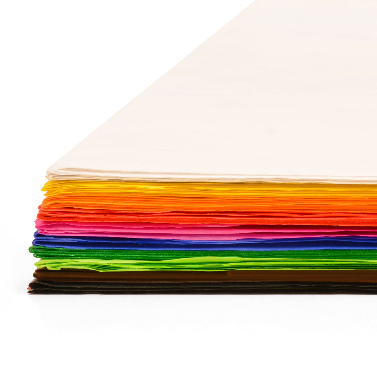 Seidenpapier 19 g/m², 50x70cm, 260 Bogen, 10 Farben