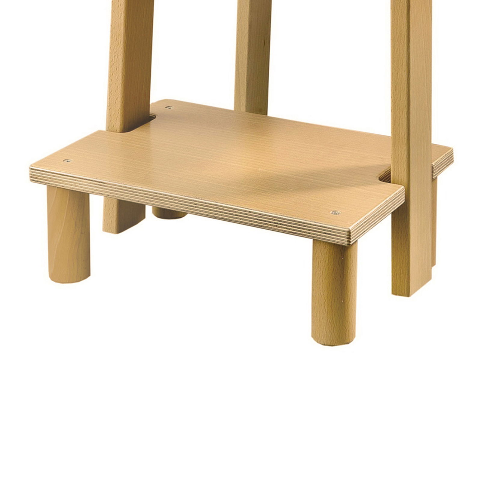 Fußbank 12cm, für Stapelstuhl Edith, 30-38cm