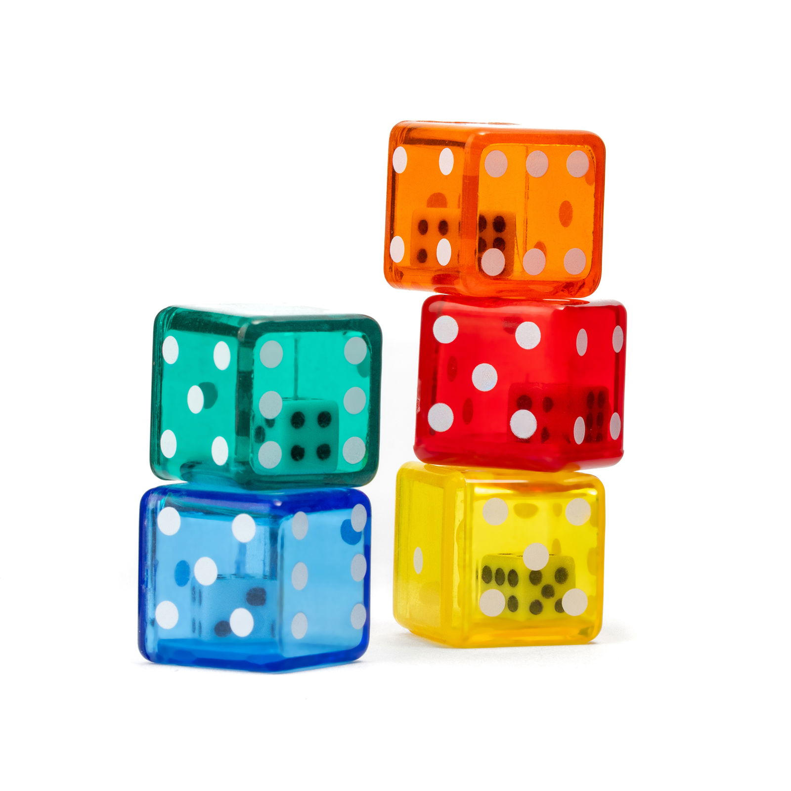 Doppelwürfel klein, 6er Set