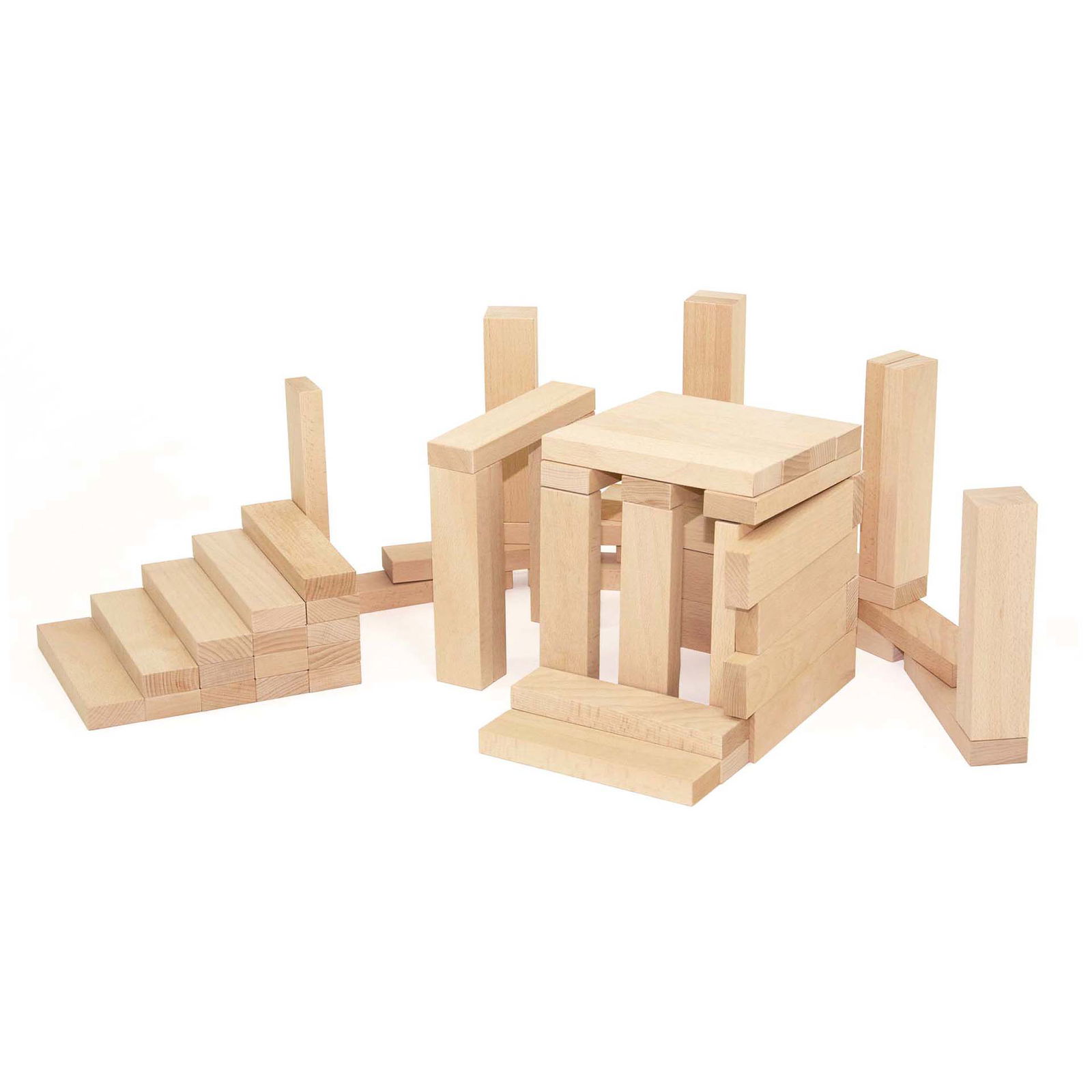 Holzbausteine groß, 60er Set Holzbausteine groß, 60er Set