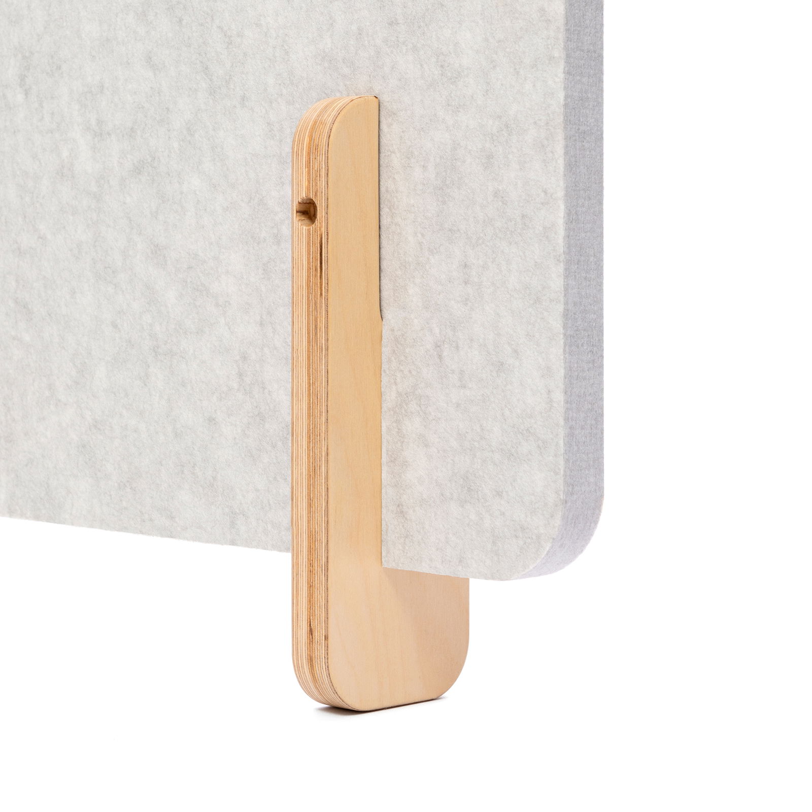 Clear wooden foot, narrow Clear wooden foot, narrow