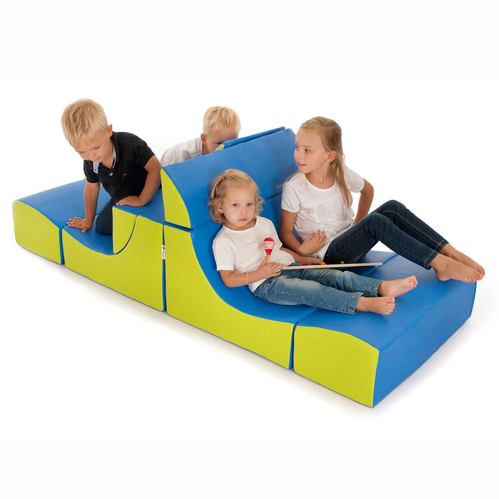 Chill fotelja zeleno/plavo, lounge set od 3 Chill fotelja zeleno/plavo, lounge set od 3