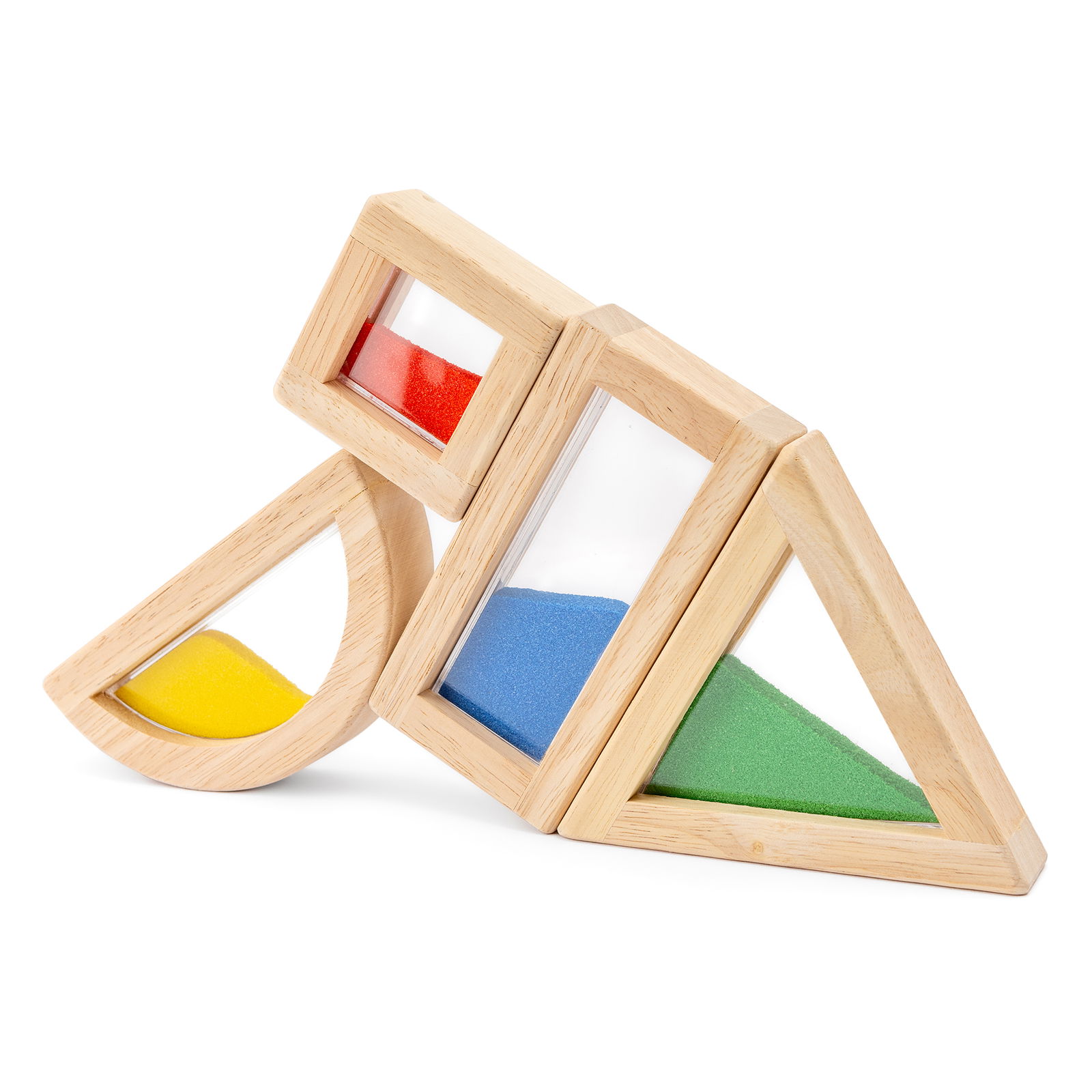 Bloques sensoriales Geolook, set de 16 Bloques sensoriales Geolook, set de 16