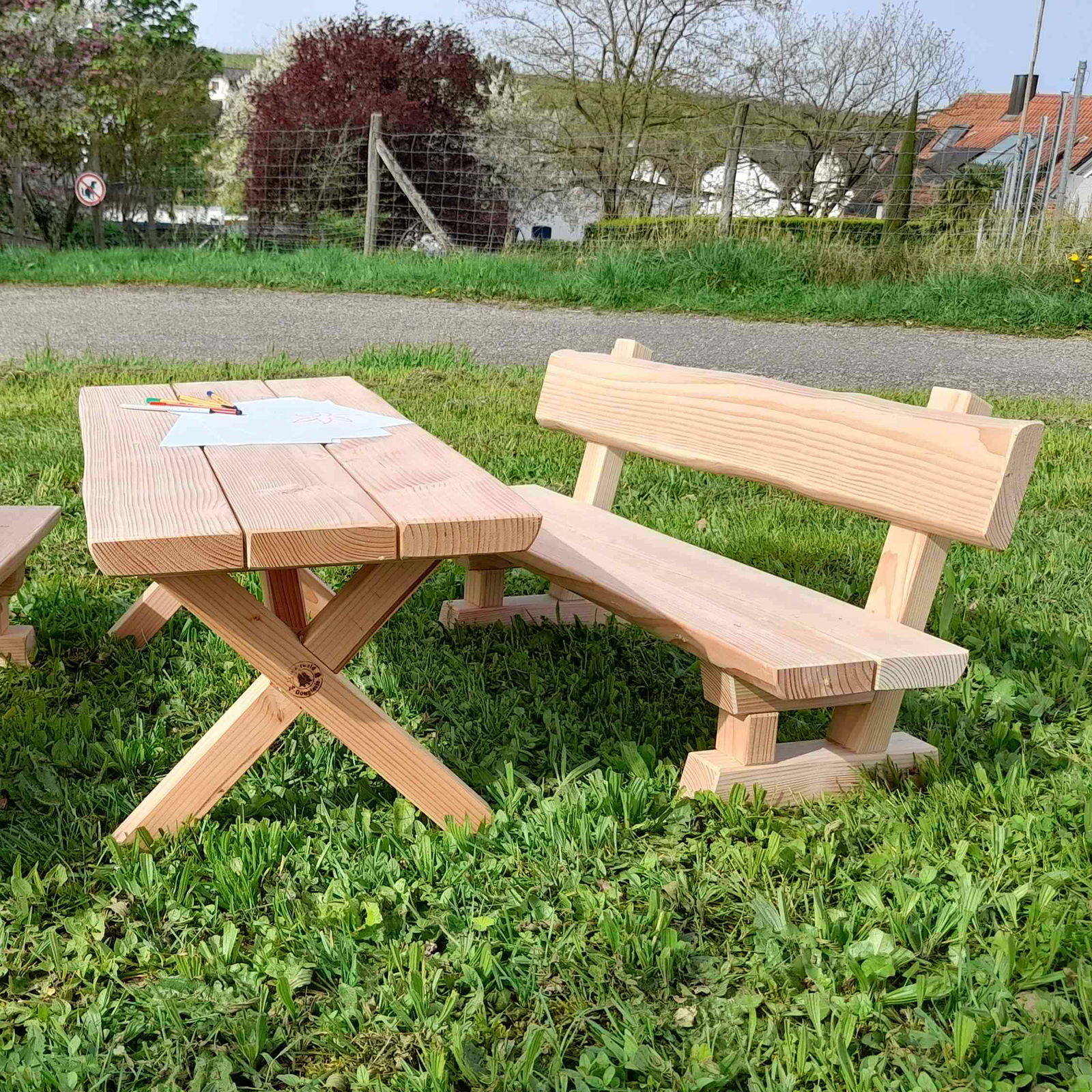 Vrtni namještaj, drvo, jaslice Vrtni namještaj, drvo, jaslice