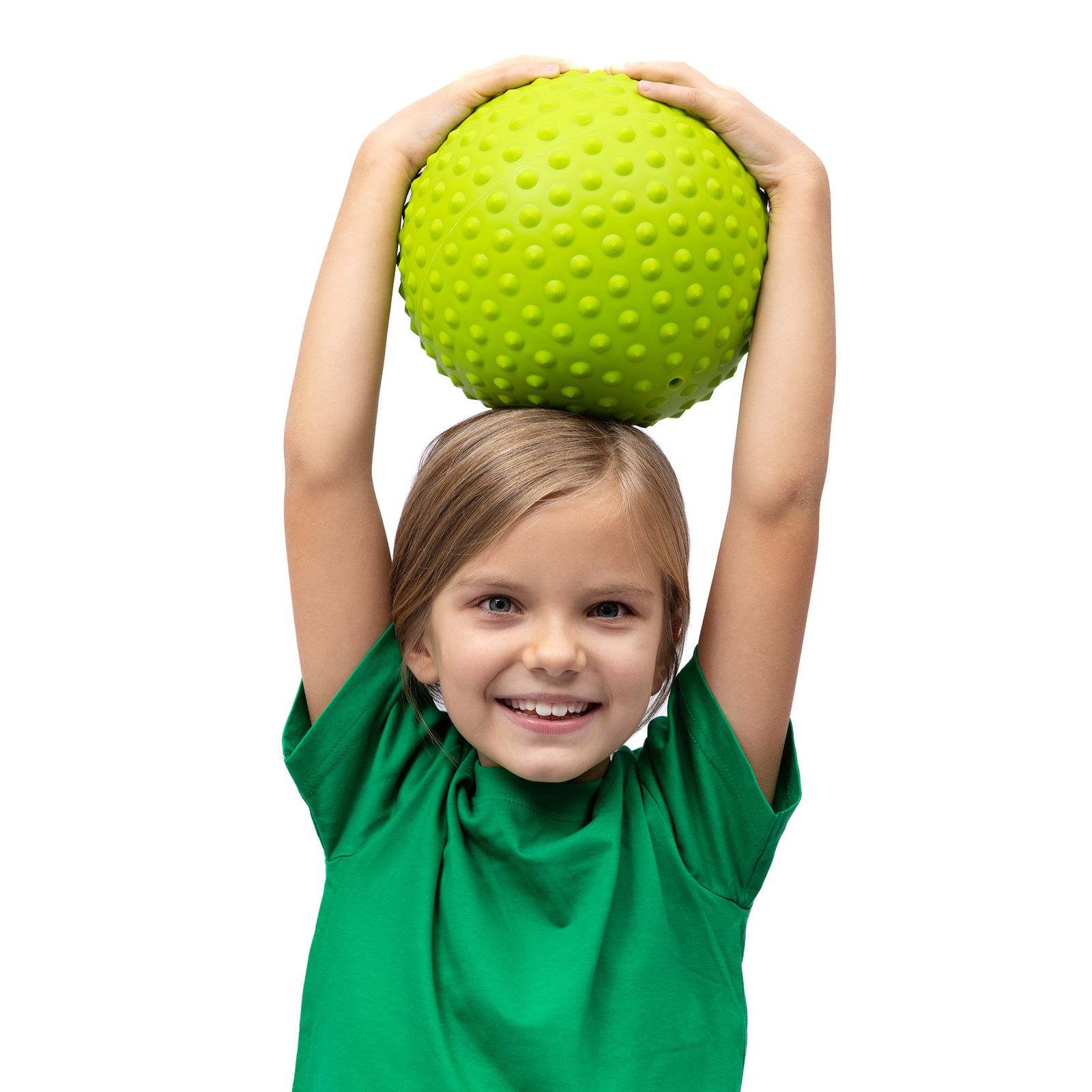 Bola com saliências, D=18cm, Verde Bola com saliências, D=18cm, Verde