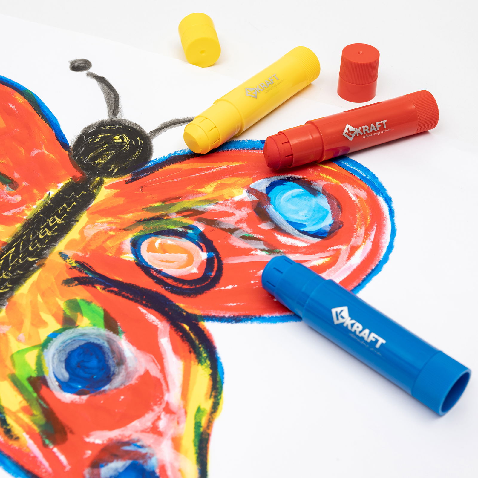 Soft Painter, 24 Colors, 48 Sticks with Wooden Box, including Spatulas and Brush Pens Soft Painter, 24 Colors, 48 Sticks with Wooden Box, including Spatulas and Brush Pens