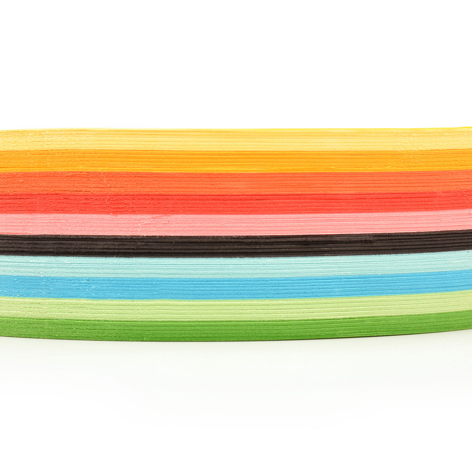 Okrągłe kartki do składania 12 cm, 500 arkuszy, 10 kolorów Okrągłe kartki do składania 12 cm, 500 arkuszy, 10 kolorów