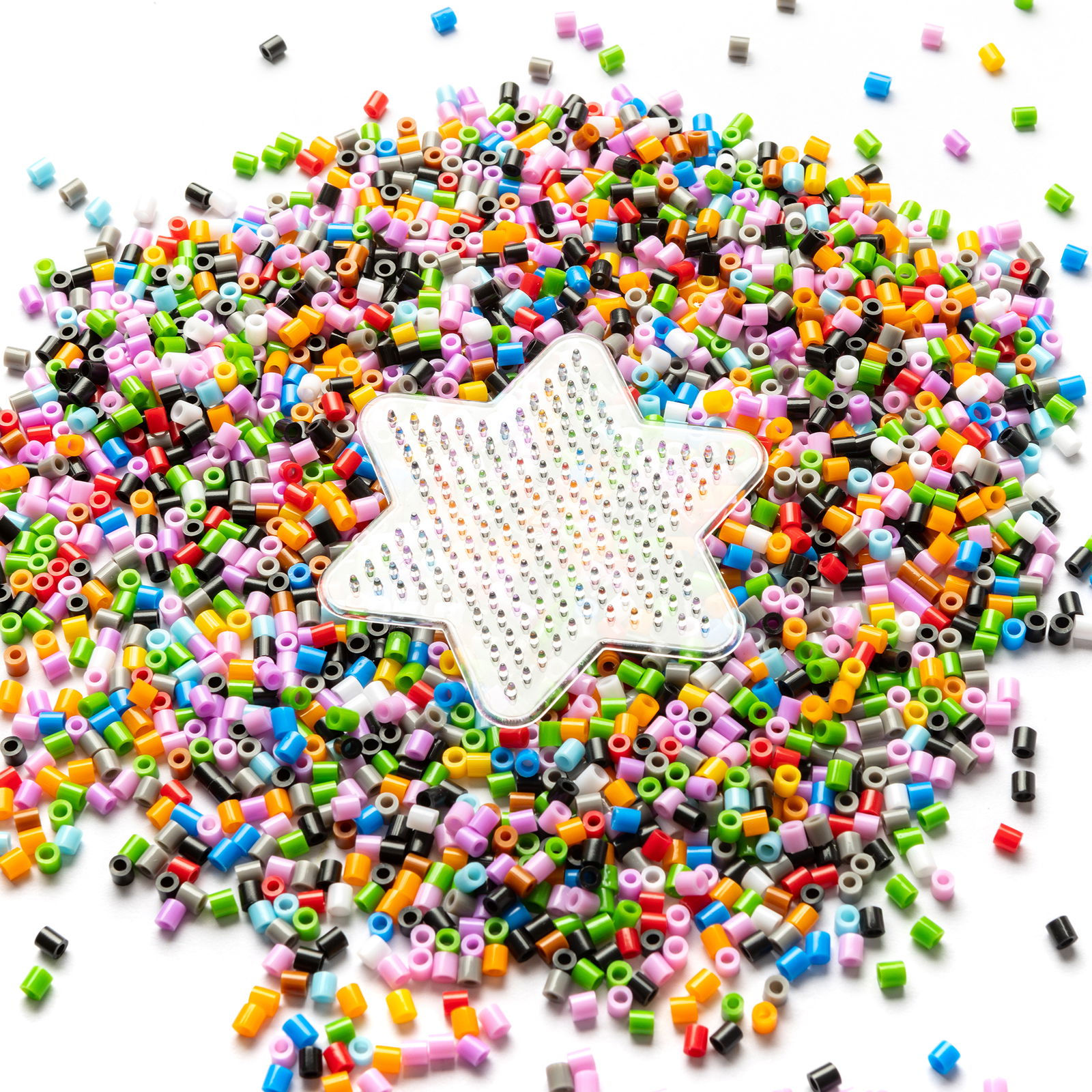 Placas para cuentas para planchar, set de 12 motivos Placas para cuentas para planchar, set de 12 motivos