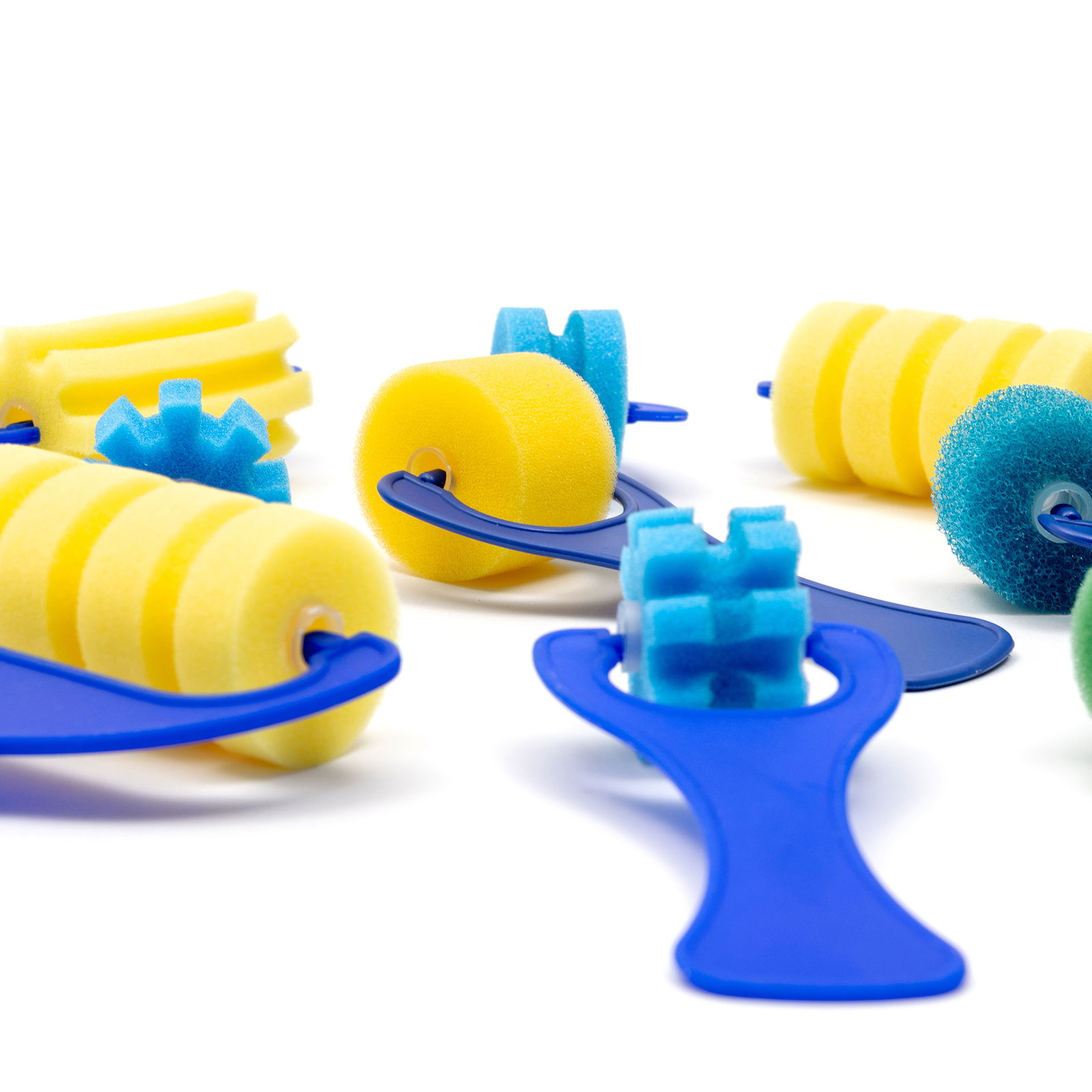 Sponge rollers, set of 9 Sponge rollers, set of 9