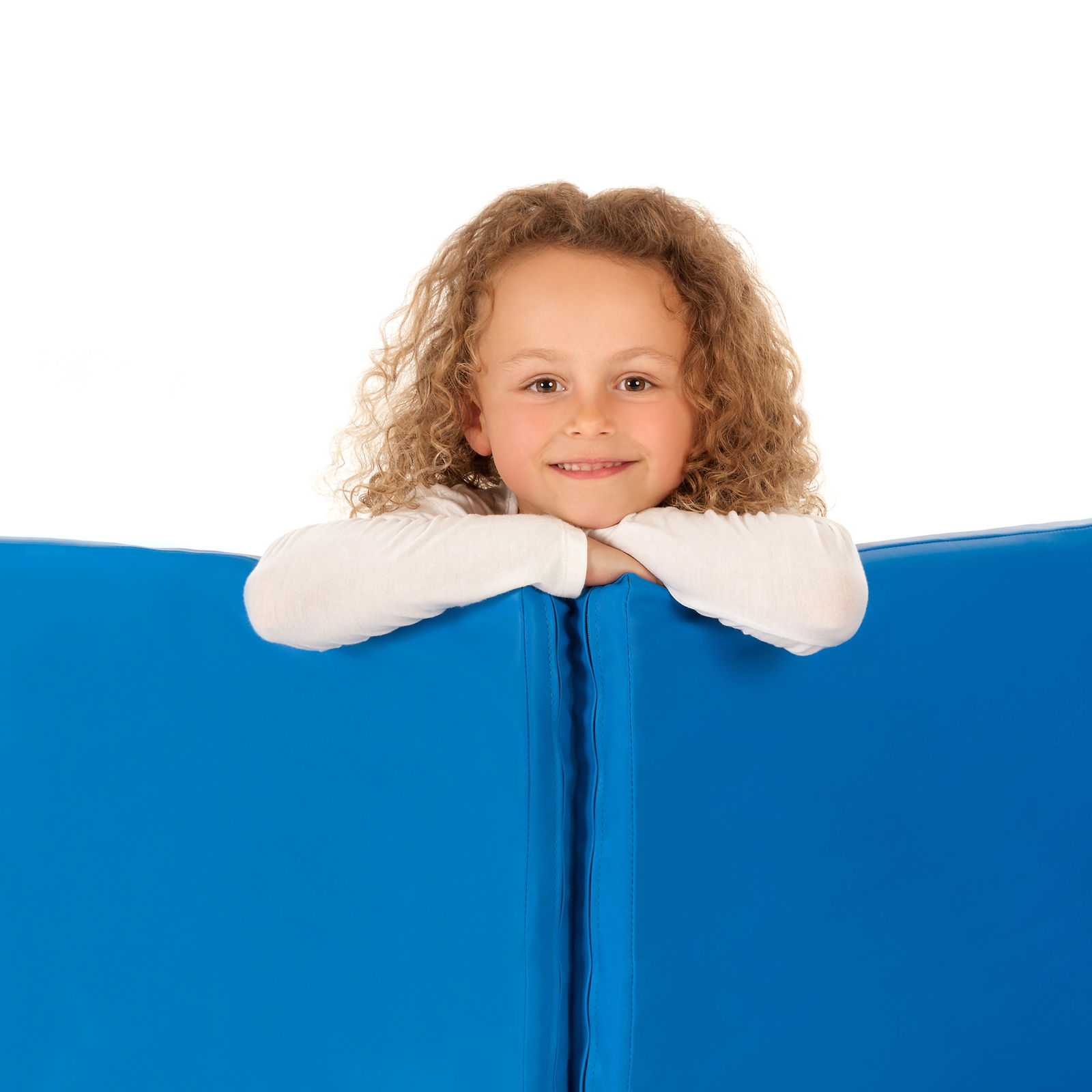 Turnmatte, klappbar, 160x60x5cm, blau
