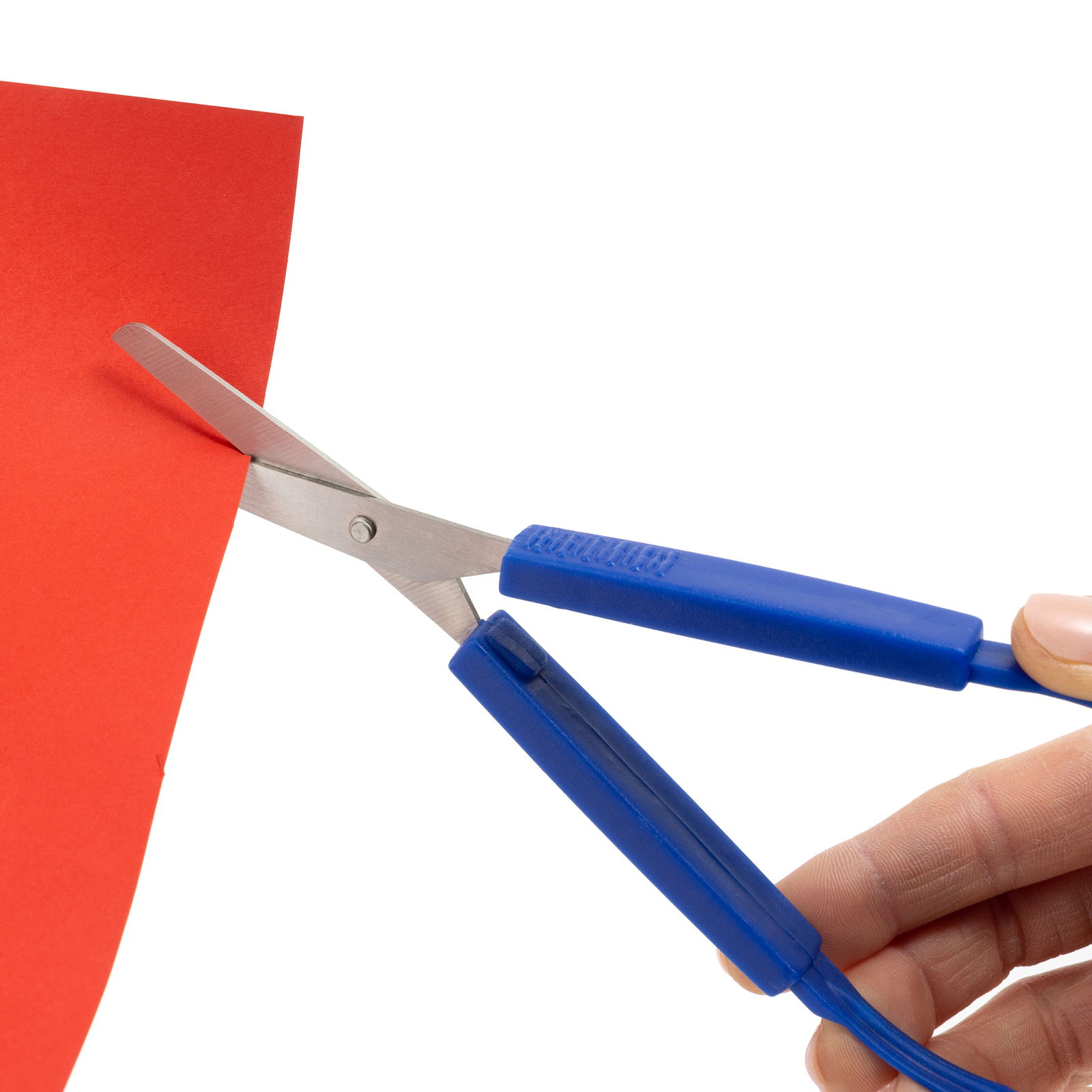 Lernschere mit Bügel, selbstöffnend Lernschere mit Bügel, selbstöffnend