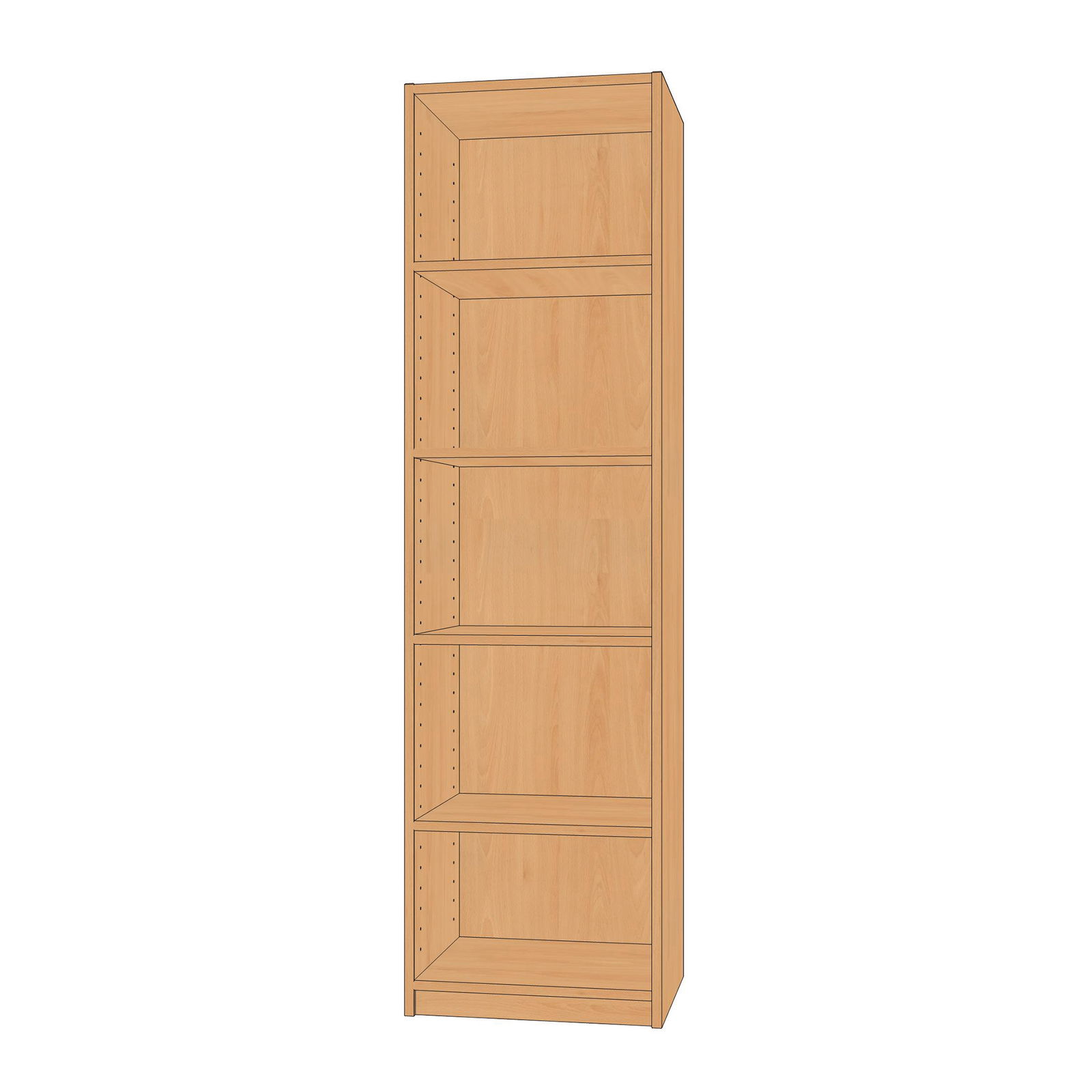 Regalschrank, 50x180x40