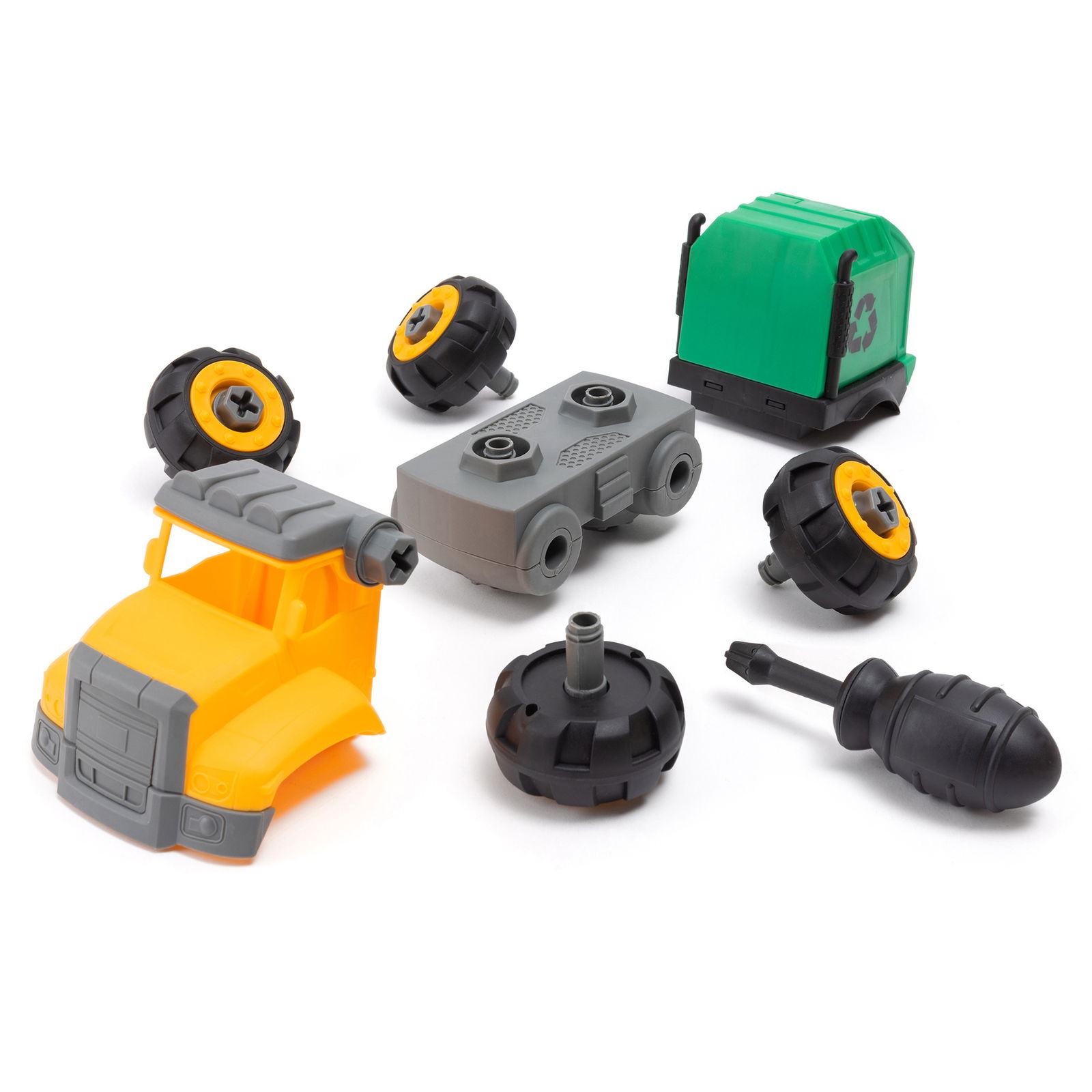 Construction vehicle, garbage truck Construction vehicle, garbage truck