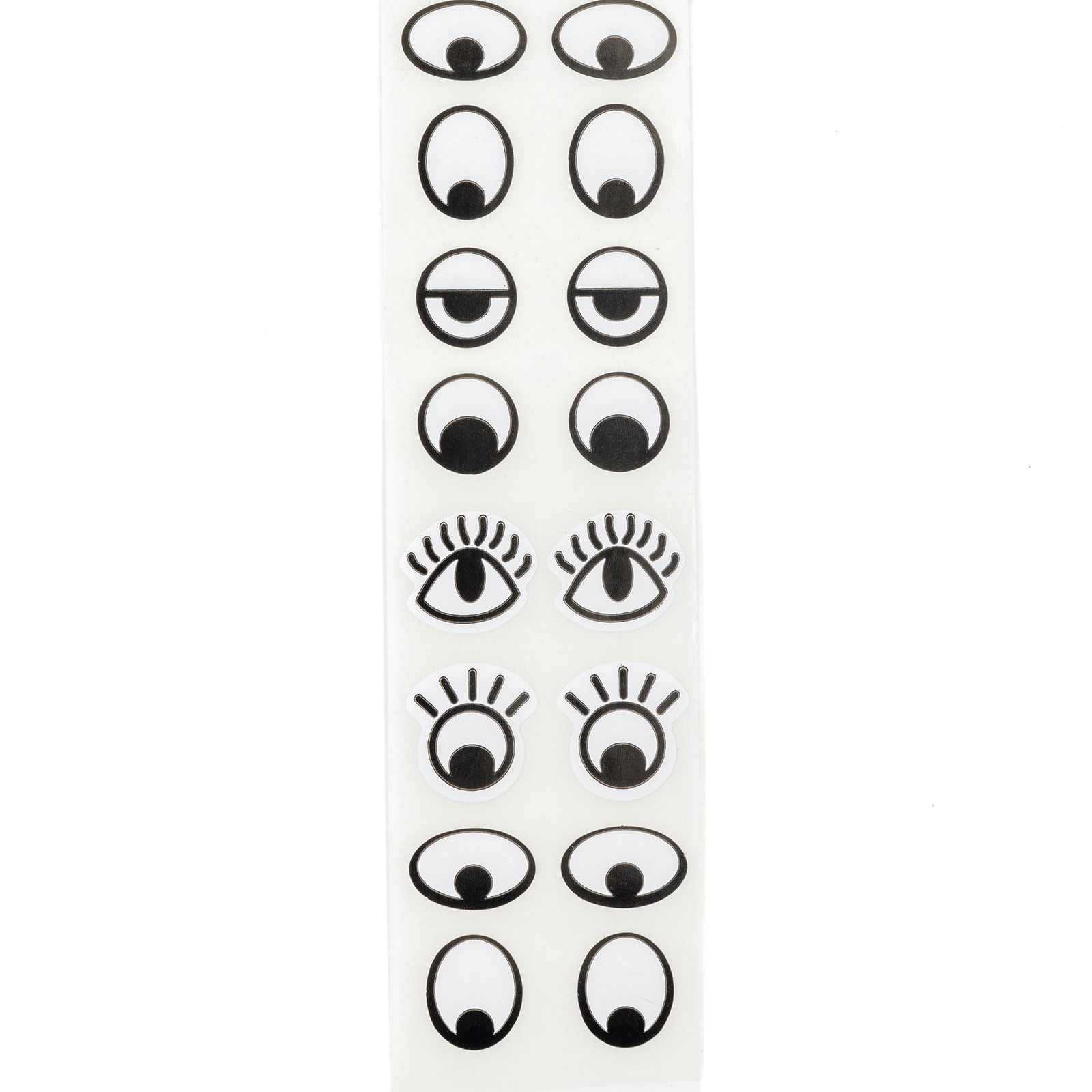 Adhesivos de ojos, negro/blanco, 2.000 piezas Adhesivos de ojos, negro/blanco, 2.000 piezas