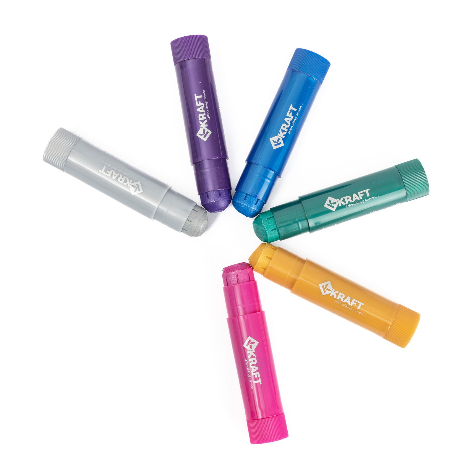 Softmaler, 6-Farben-Set, Metallic Softmaler, 6-Farben-Set, Metallic