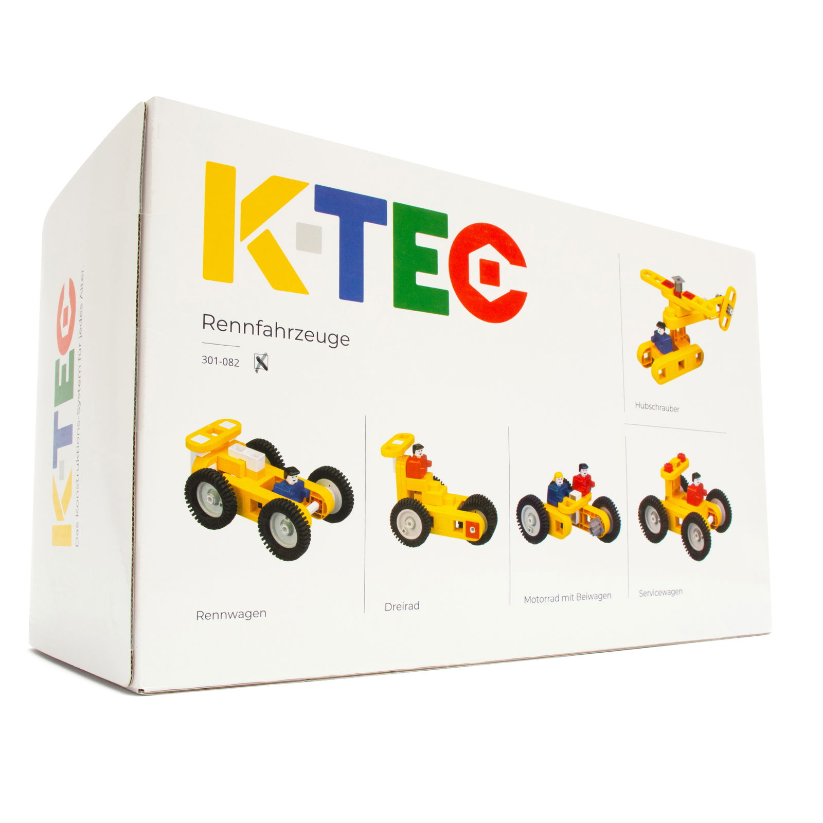K-TEC Midi und Maxi 5 Rennfahrzeuge, inkl. Anleitung