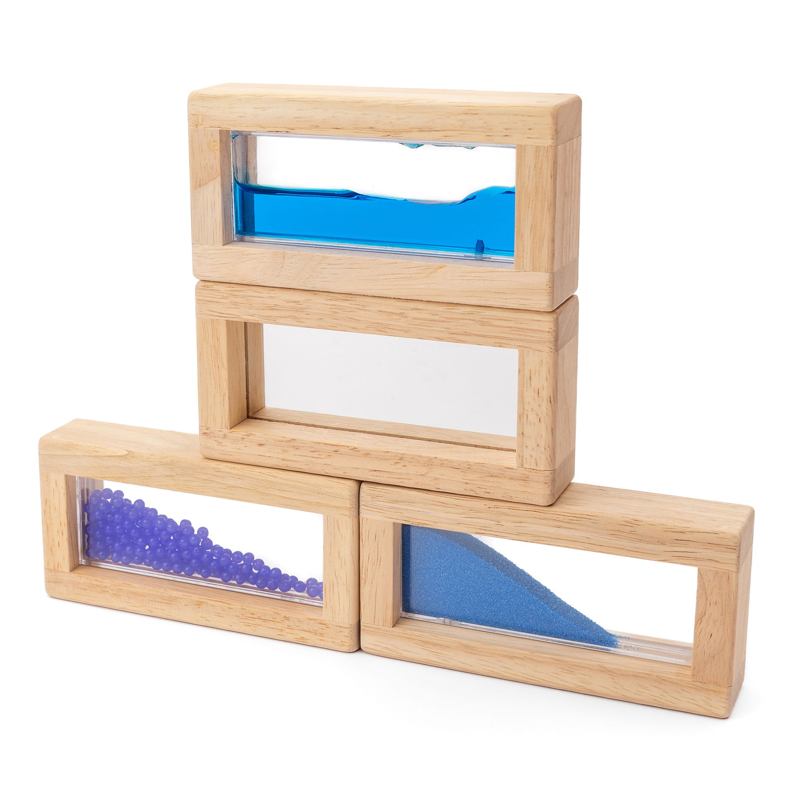 Bloques sensoriales Geolook, set de 16 Bloques sensoriales Geolook, set de 16