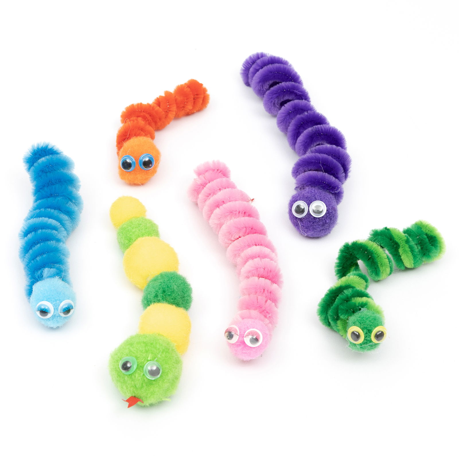 Pomponi, 11 boja, 5 veličina, 500 komada Pomponi, 11 boja, 5 veličina, 500 komada