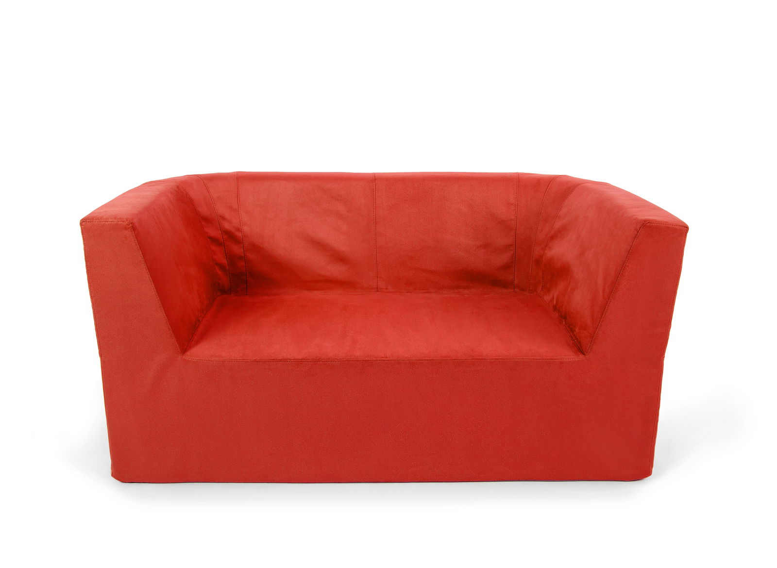 Kindersofa 2 Sitzer, Denver, rot