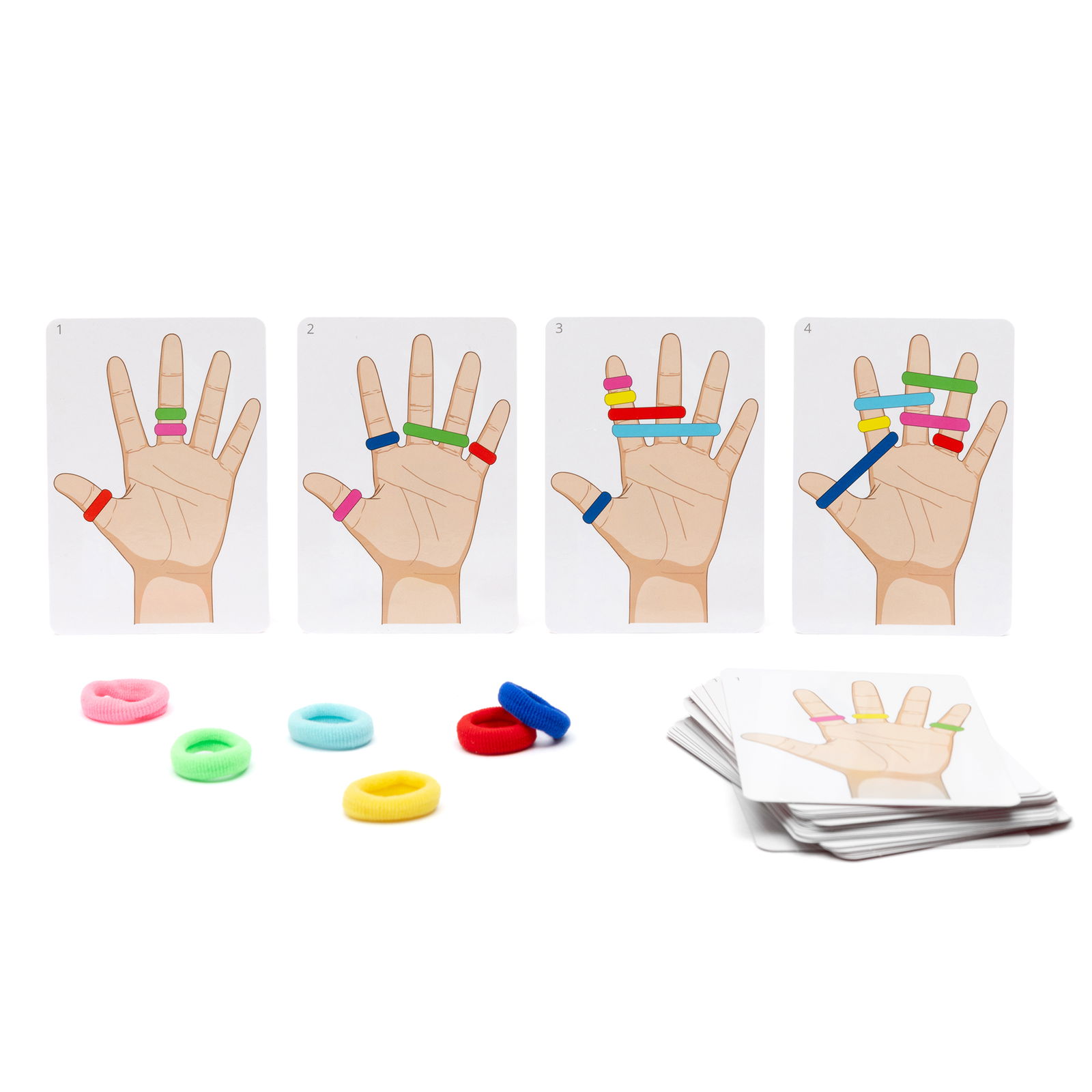 FingRing, Haargummi Spiel FingRing, Haargummi Spiel