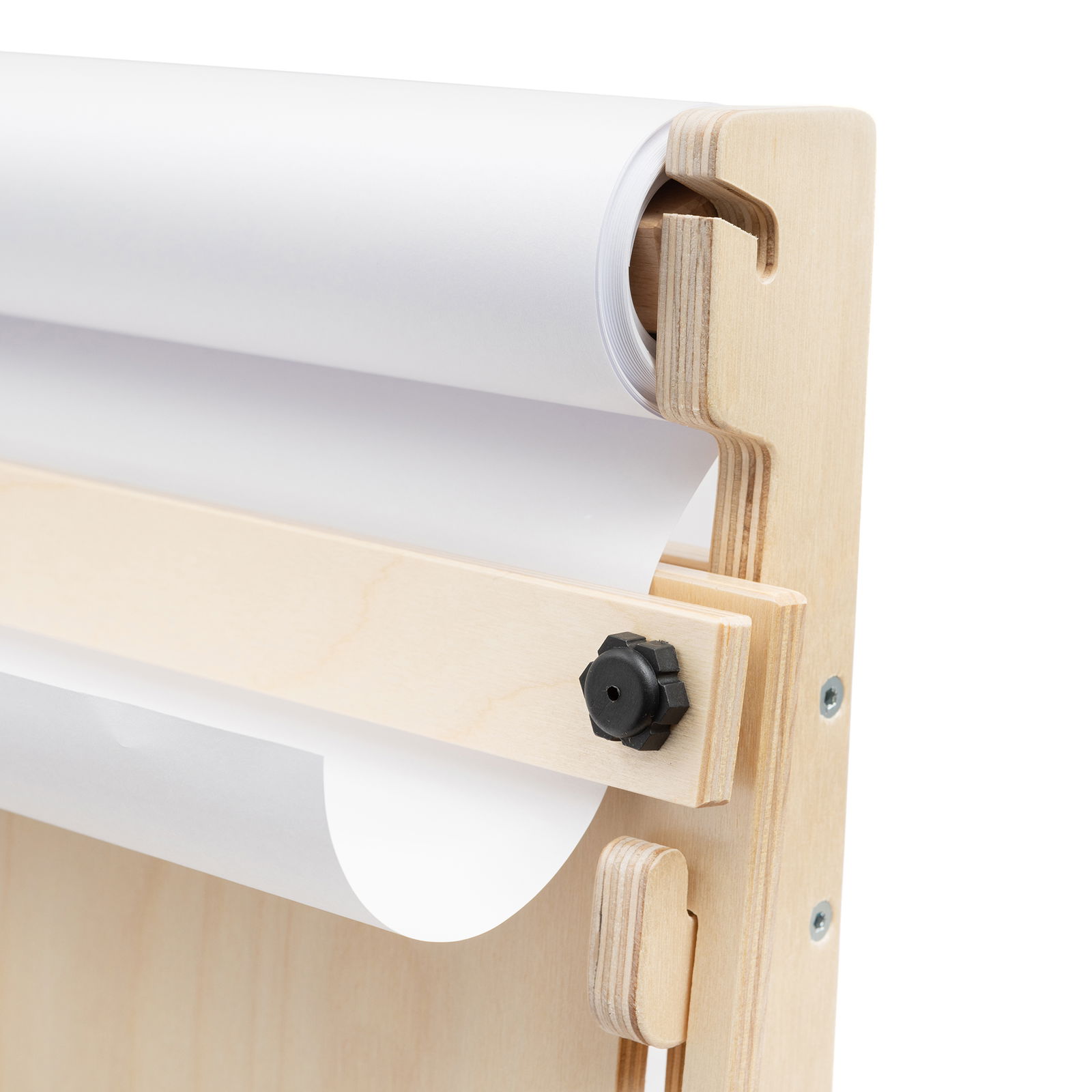 Caballete de pared con soporte para papel Caballete de pared con soporte para papel