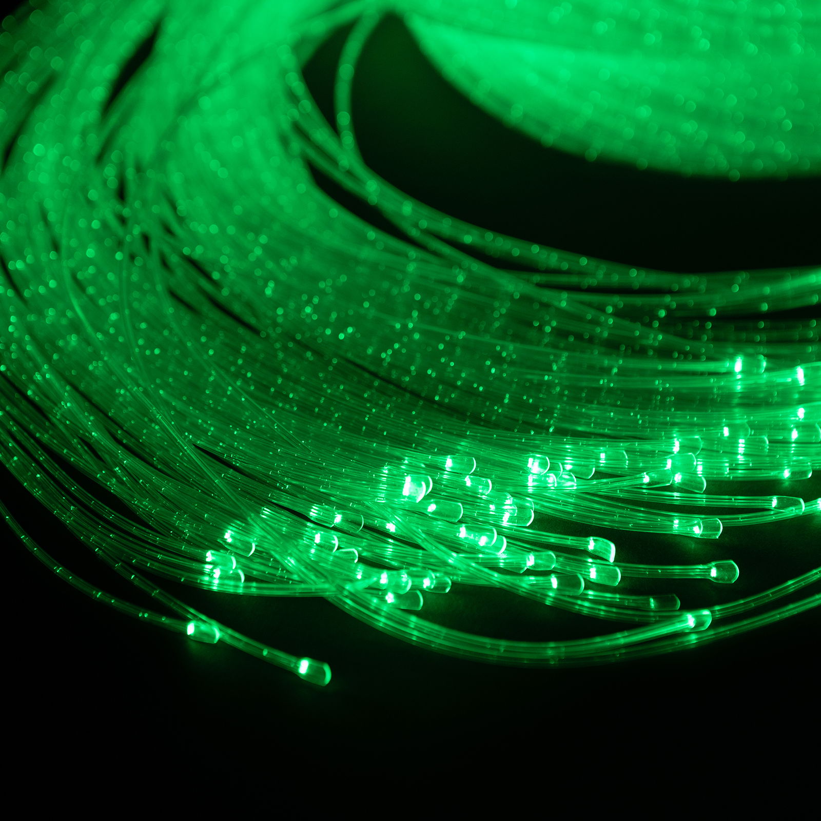 Fiber optic strands with projector, the professional set Fiber optic strands with projector, the professional set