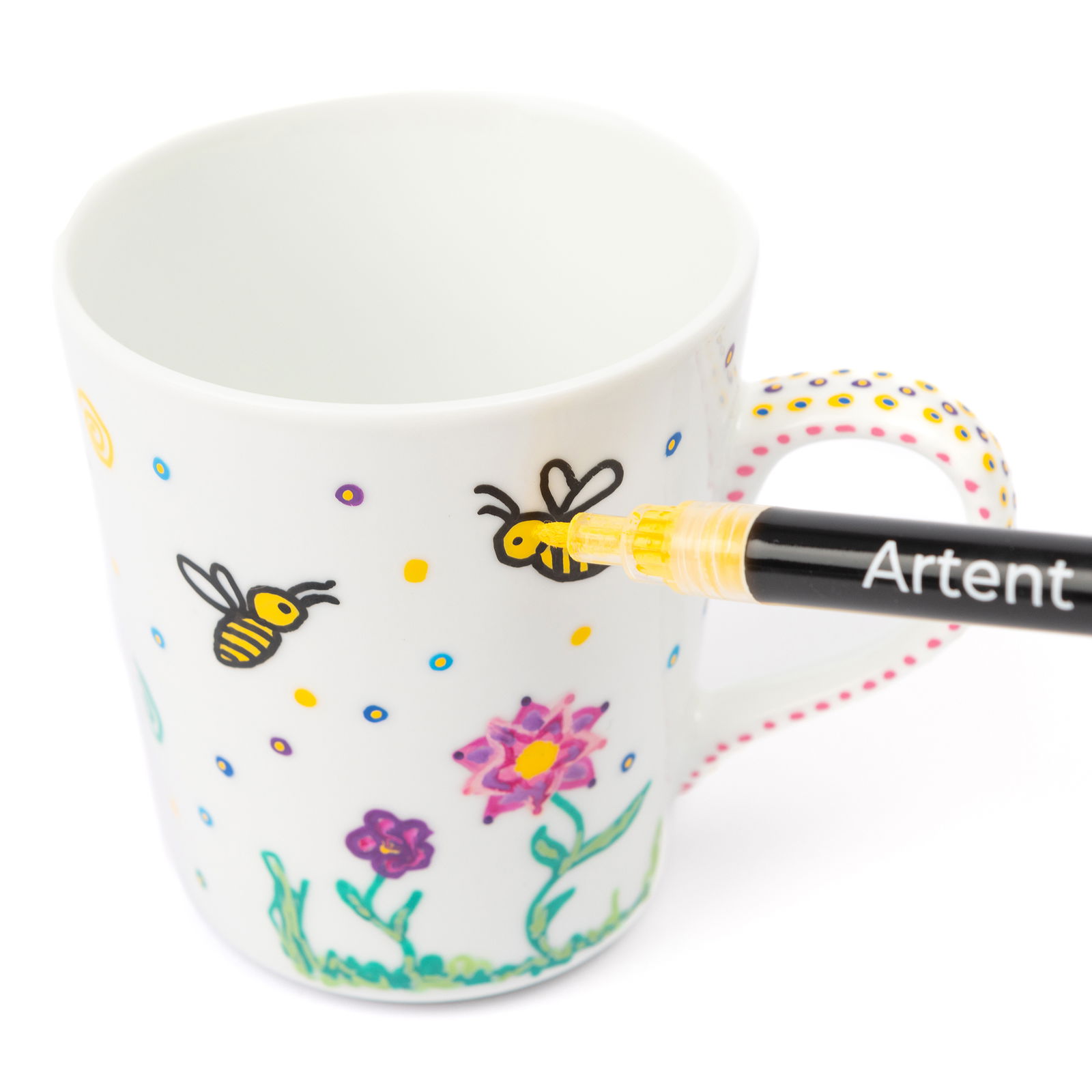 Artent Pintura Decorativa, Set de 12 rotuladores acrílicos, Básico Artent Pintura Decorativa, Set de 12 rotuladores acrílicos, Básico