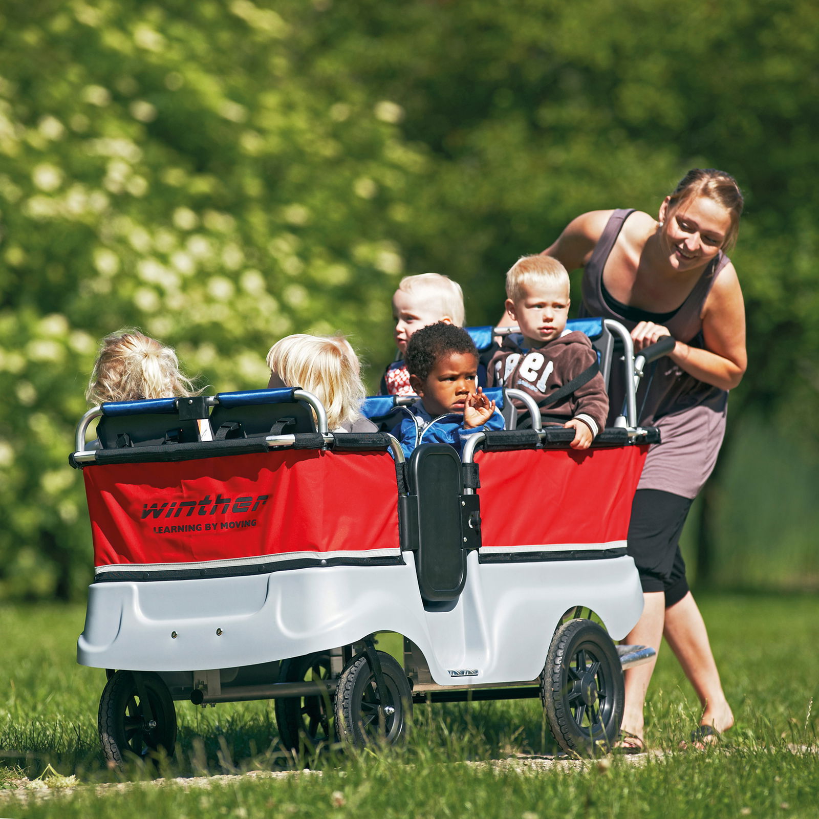 Turtle Kinderbus Basic für 6 Kinder Winther 801