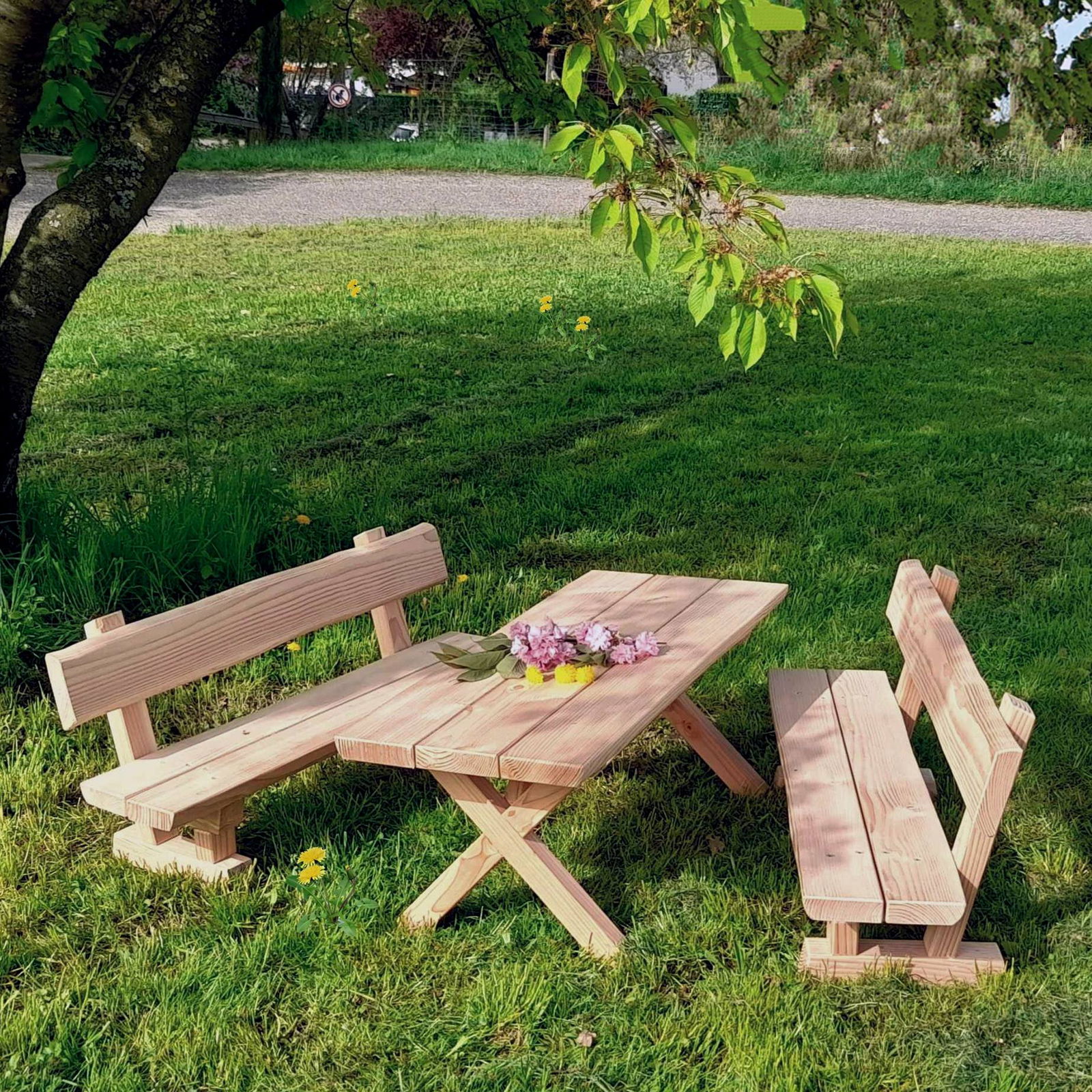 Vrtni namještaj, drvo, jaslice Vrtni namještaj, drvo, jaslice