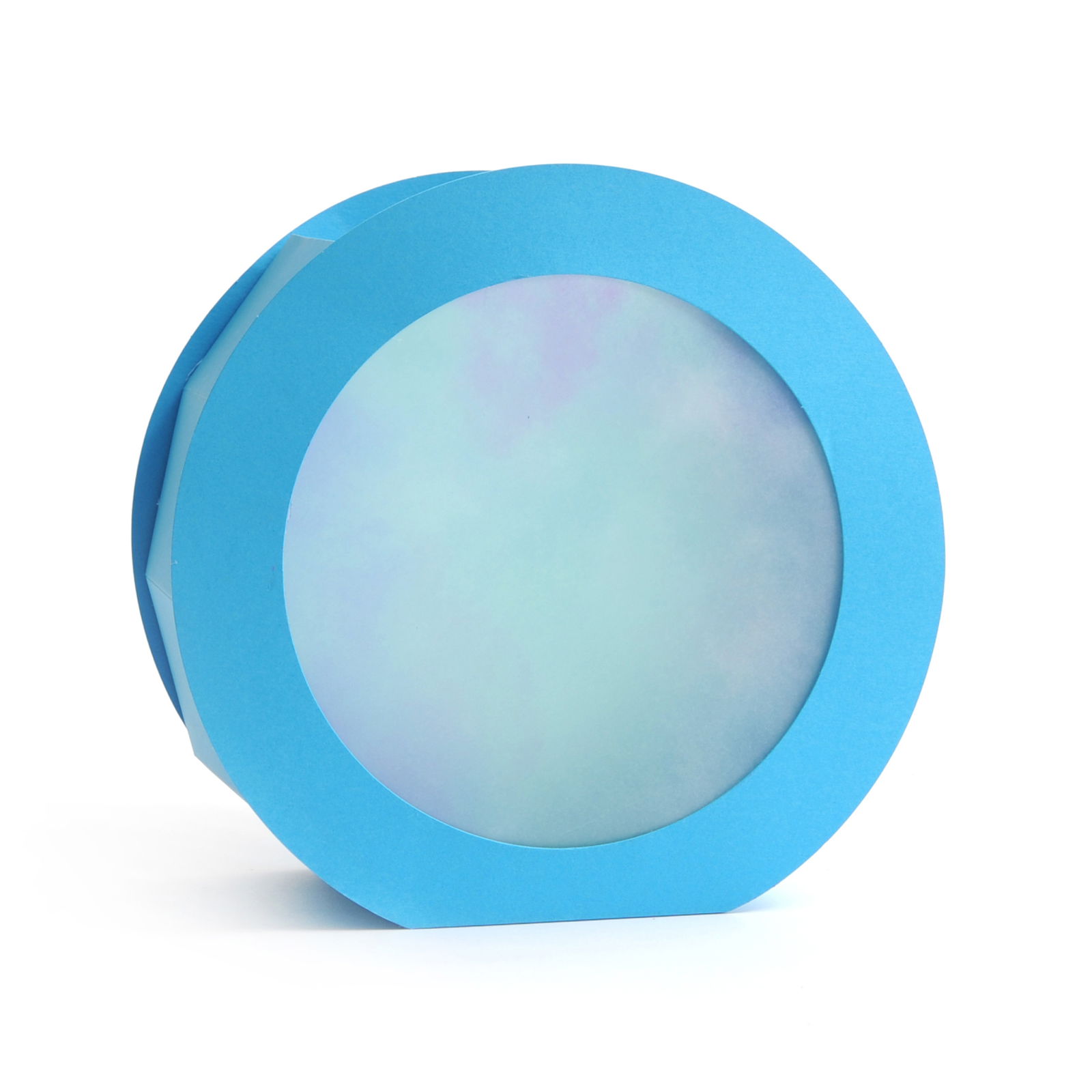 Kreise Transparentpapier D17,5cm, Nebel, 24 Stück, 2 Fa