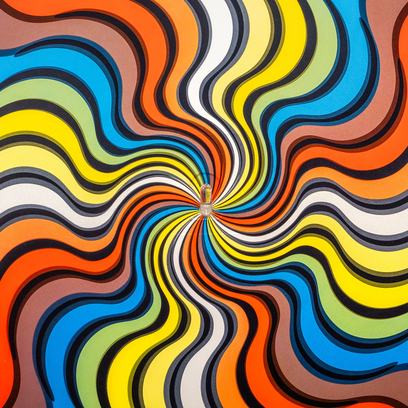 Círculo de ventana caleidoscopio Círculo de ventana caleidoscopio