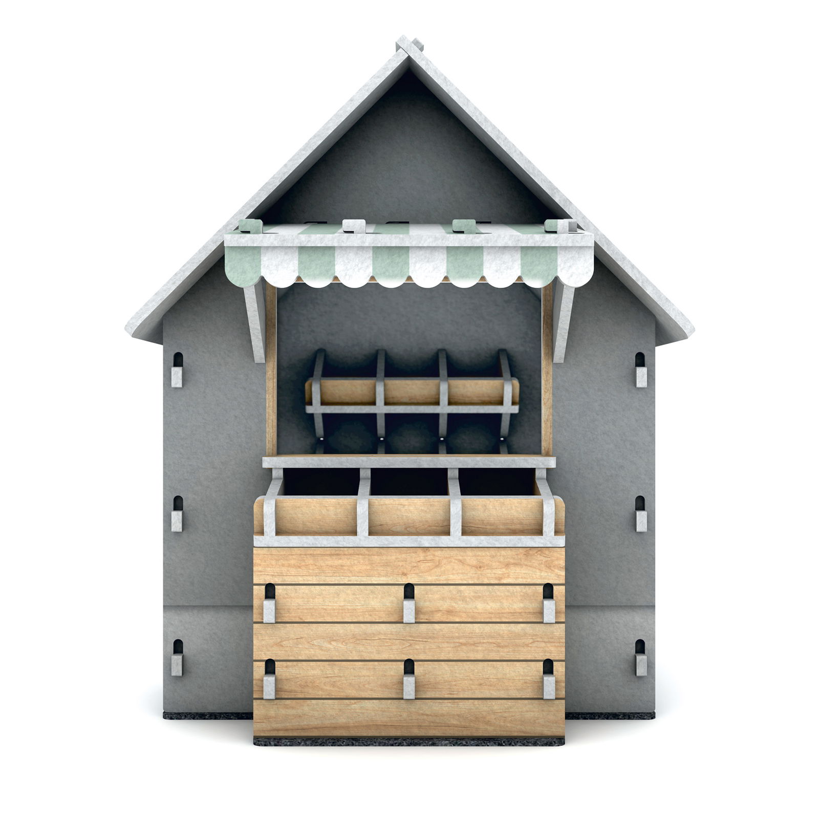 Designed Schallschutz Kaufladen