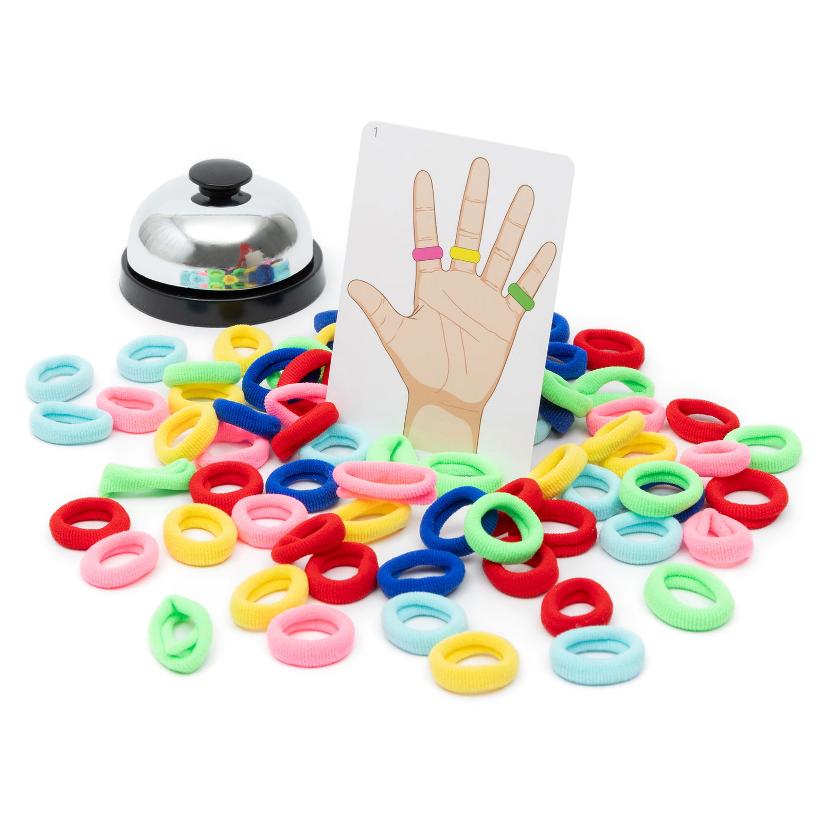 FingRing, Haargummi Spiel FingRing, Haargummi Spiel