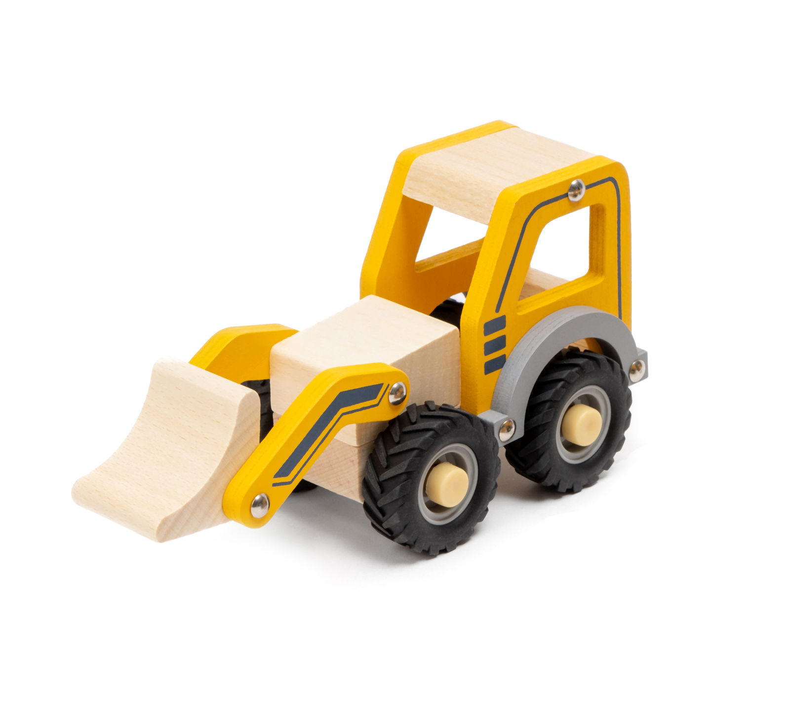Baufahrzeuge aus Holz, Radlader