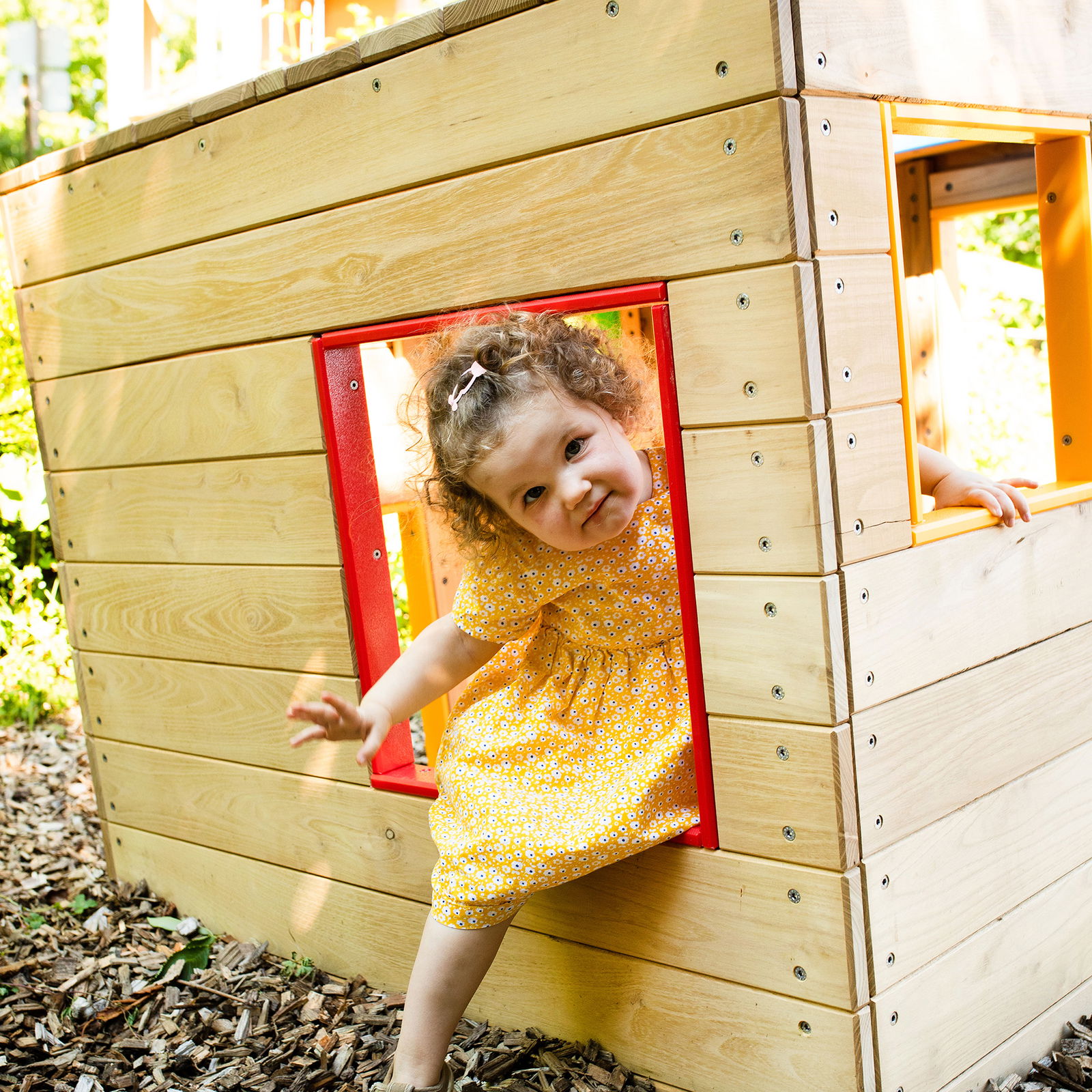 Igraonica kocka za vrt, drvo Igraonica kocka za vrt, drvo