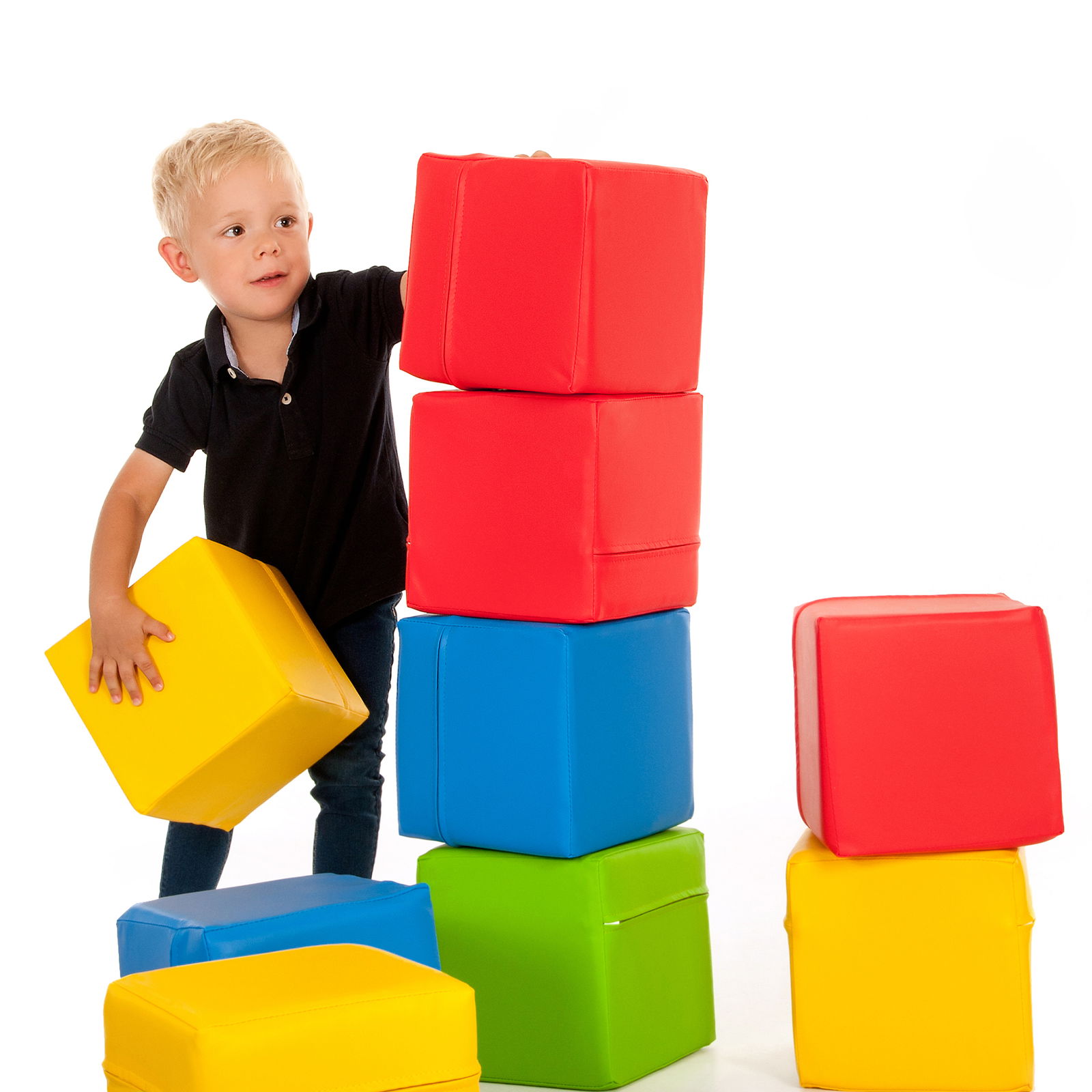Schaumstoff Bausteine Cube, 12er Set