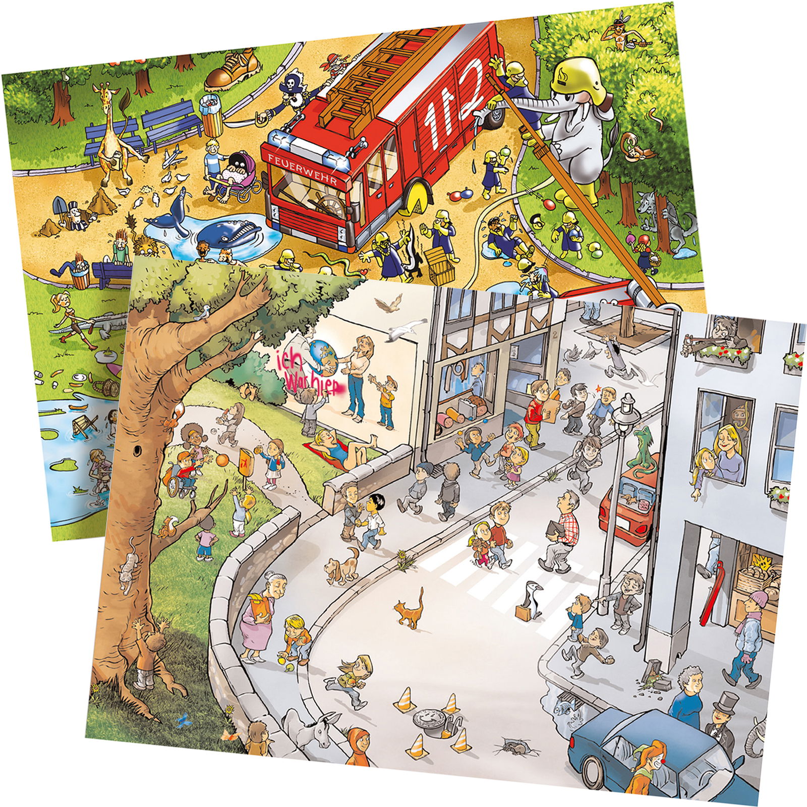 Wimmelposter Set