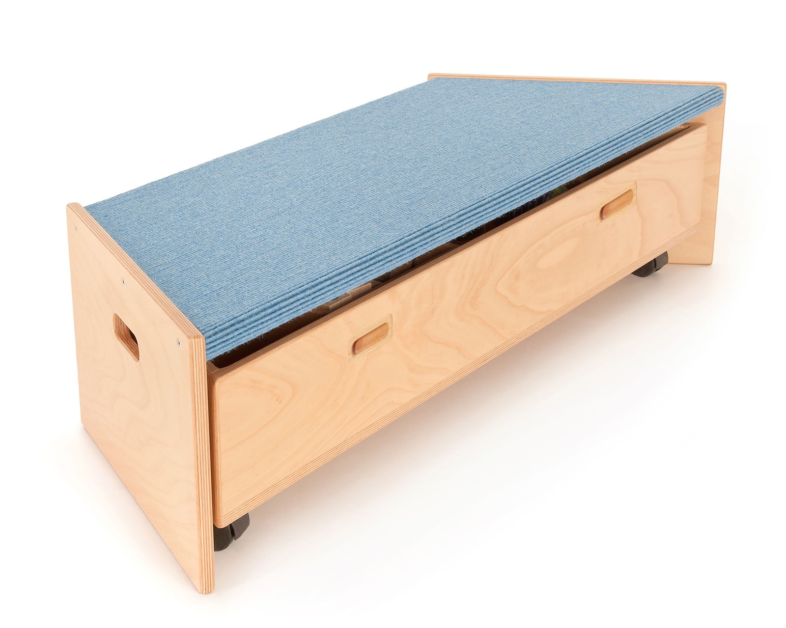 Rollkasten für Trapezpodest