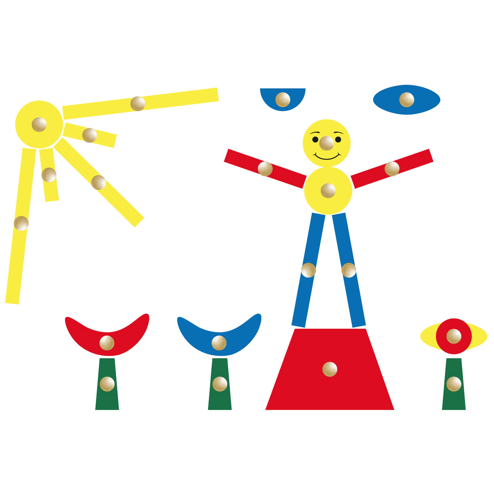 Hammer game, 2-piece set Hammer game, 2-piece set