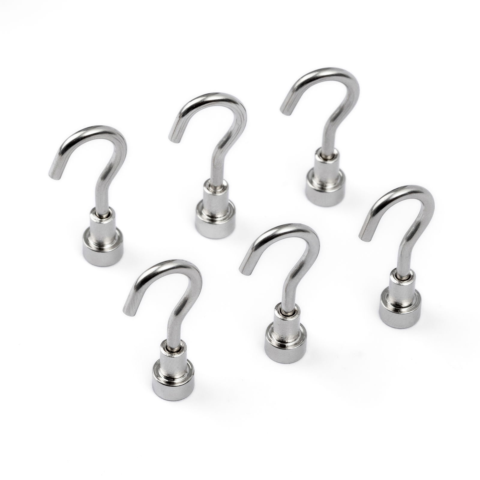 Ganchos magnéticos Hooks, juego de 6, 8 mm Ganchos magnéticos Hooks, juego de 6, 8 mm