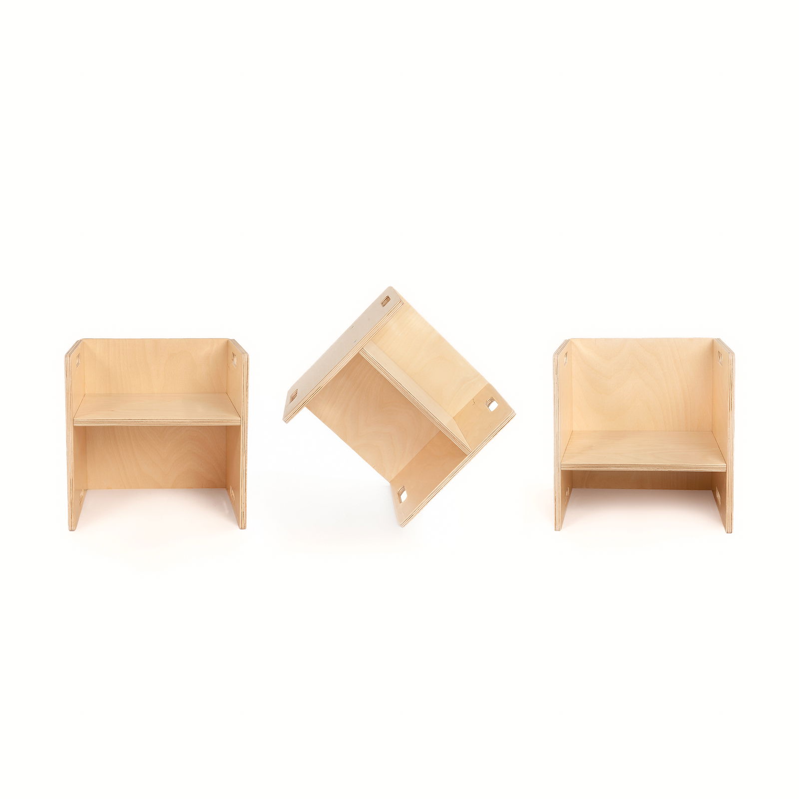 Wendehocker aus Holz, Krippe