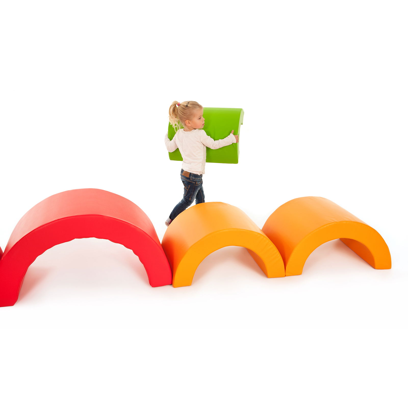 Wippbogen Set, 4 Kletterbögen aus Schaumstoff Wippbogen Set, 4 Kletterbögen aus Schaumstoff