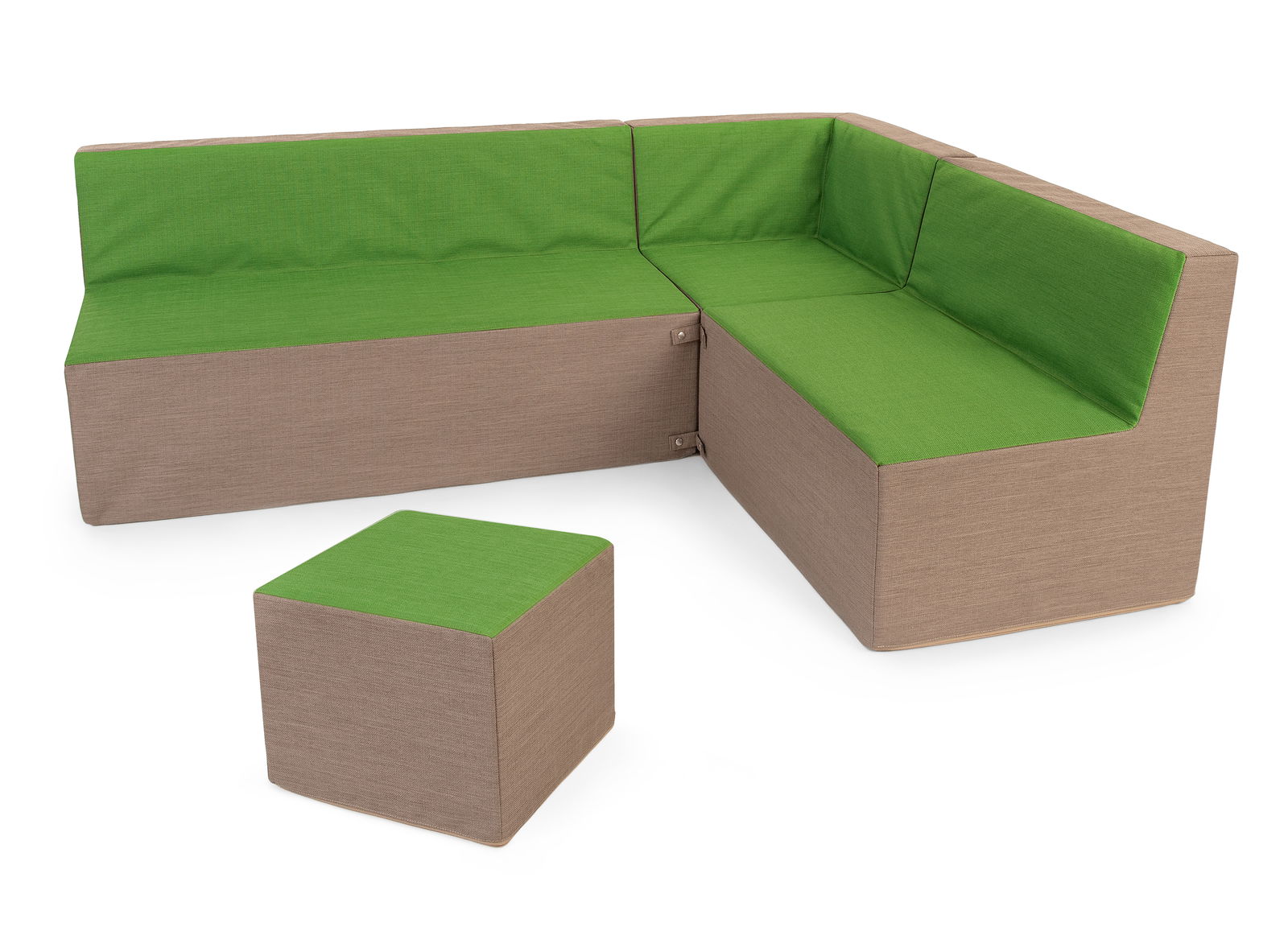 Hanni Komplettset Kiga, CV, grün/nougat