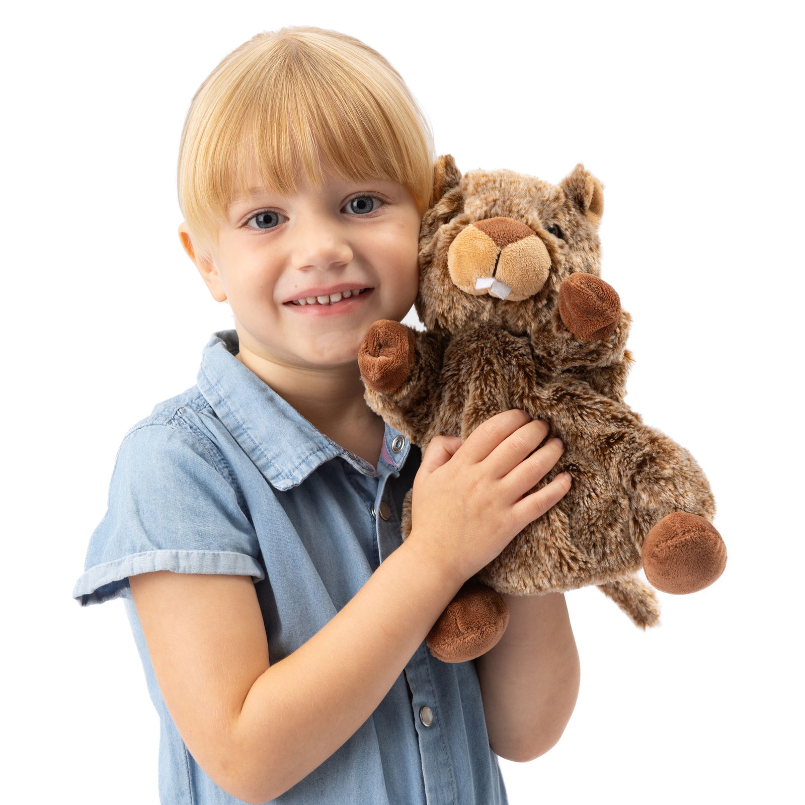 Bóbr Justin, pacynka na rękę Bóbr Justin, pacynka na rękę