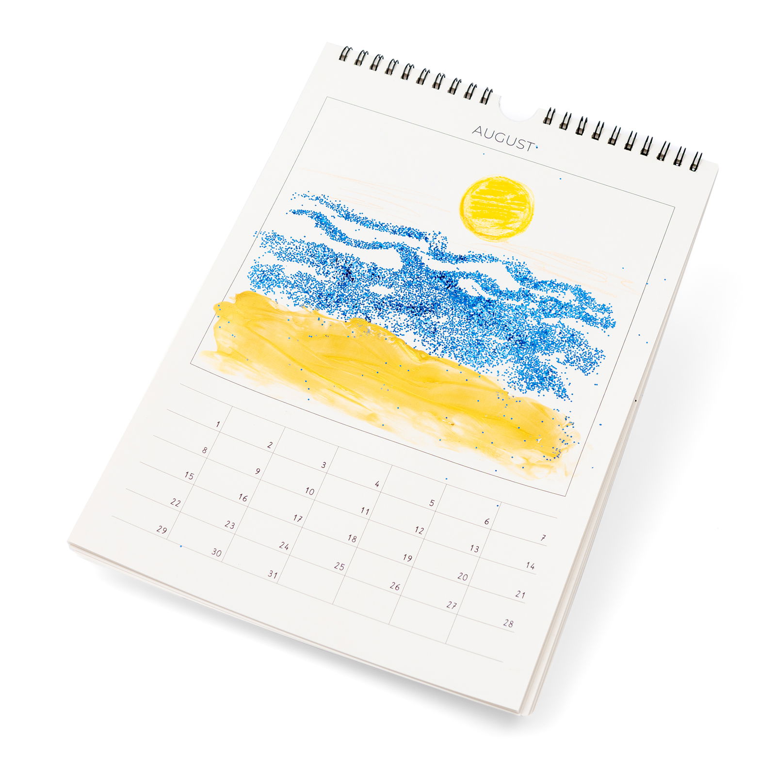 Bastelkalender A4, immerwährend Bastelkalender A4, immerwährend