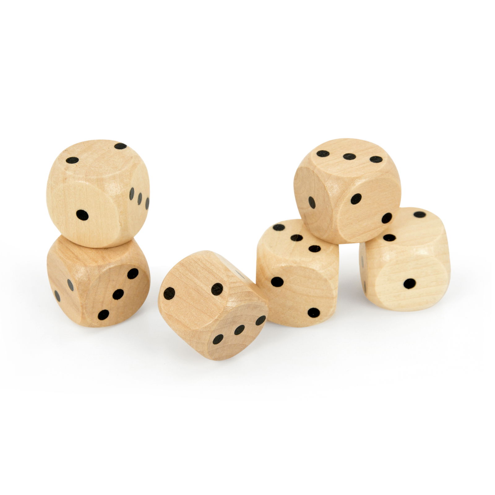 Augenwürfel 1-3, 25mm, 6er Set