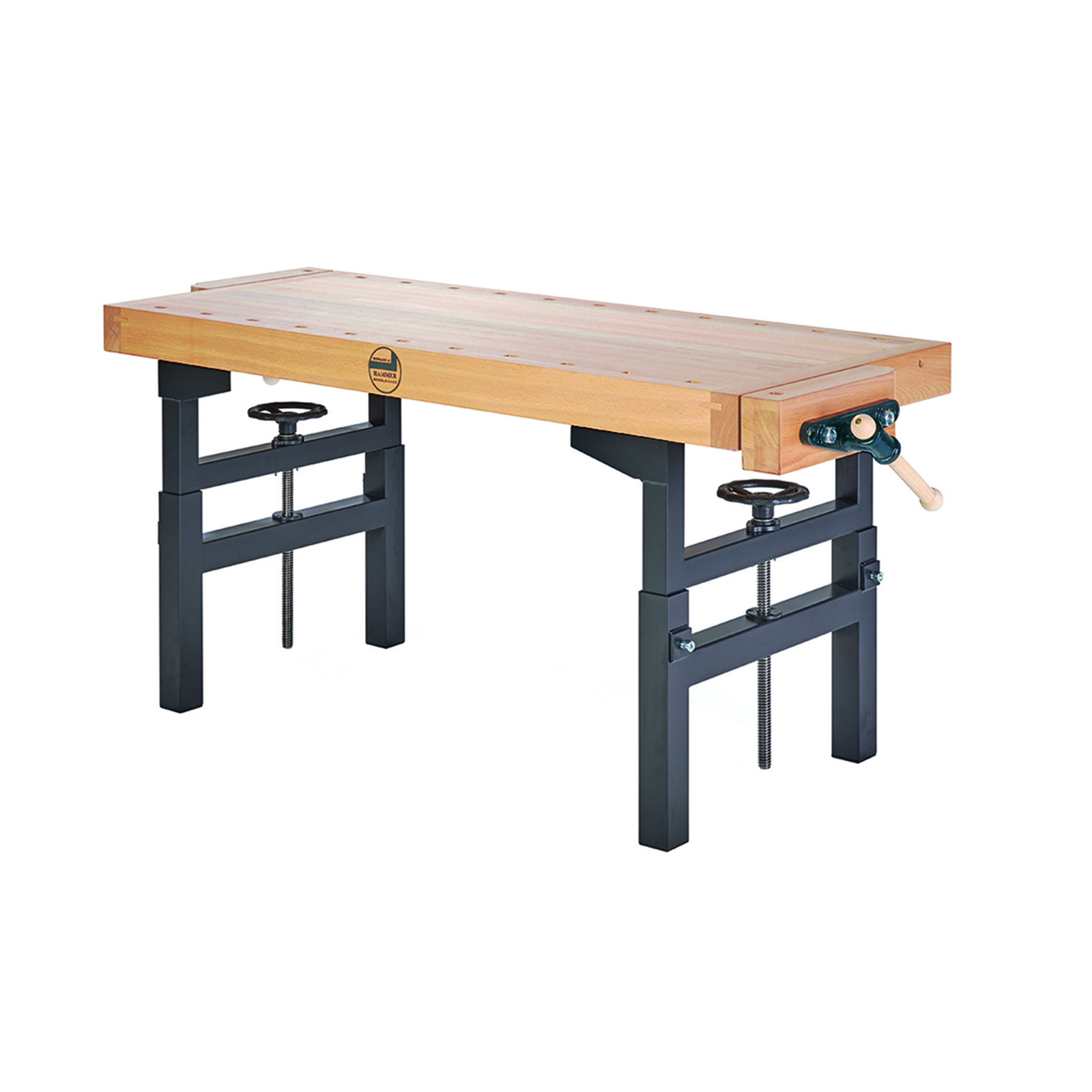 Werkbank Basic 2er, höhenverstellbar, Vorschule/Schule