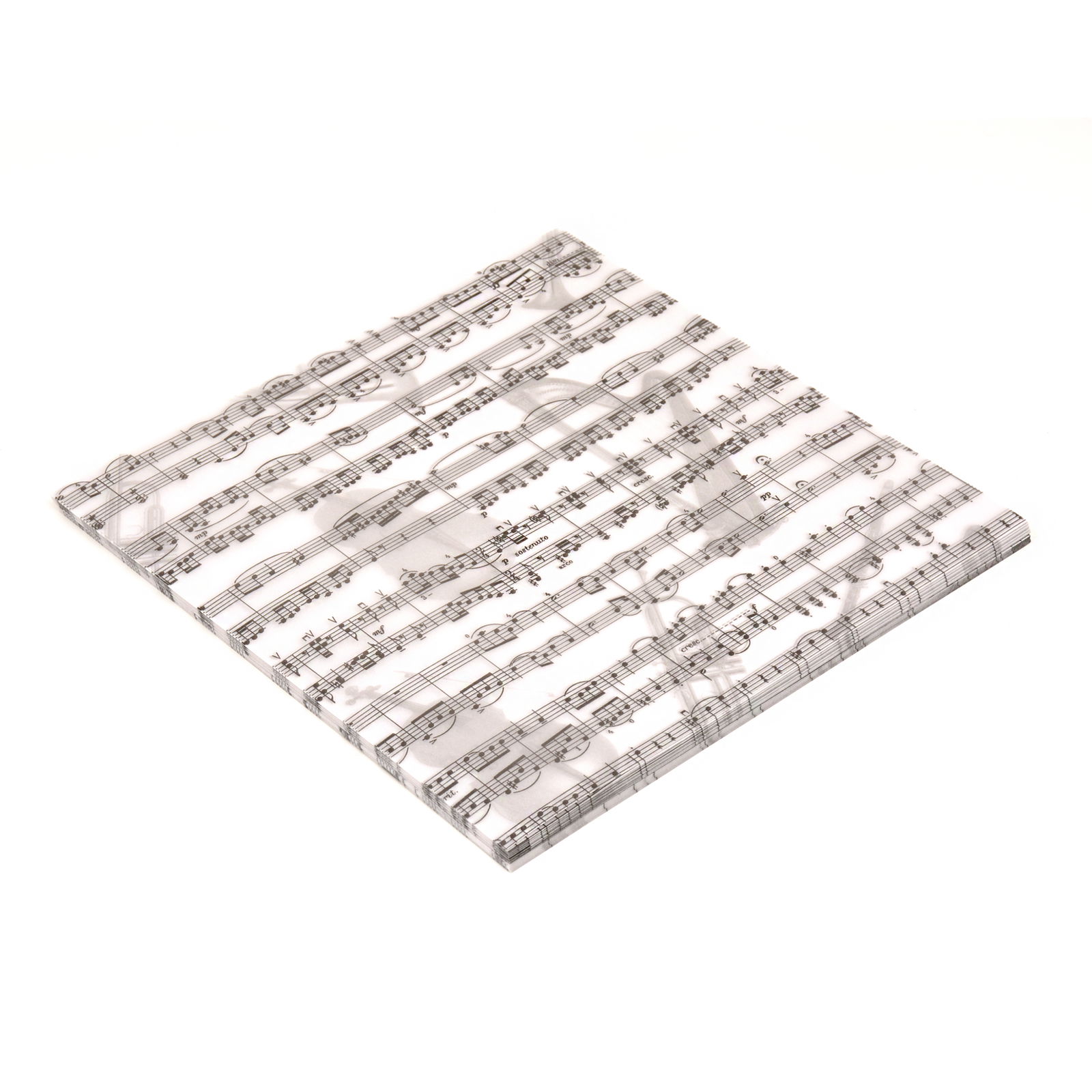 Origami črne note, 20x20 cm, 60 listov Origami črne note, 20x20 cm, 60 listov