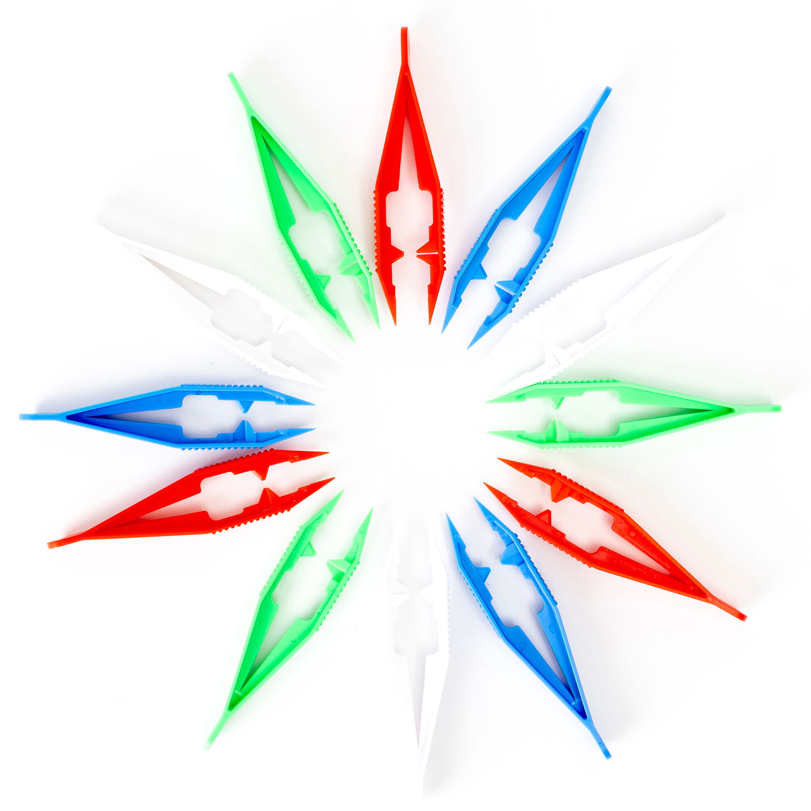 Pinzas para cuentas de plancha, set de 12 Pinzas para cuentas de plancha, set de 12